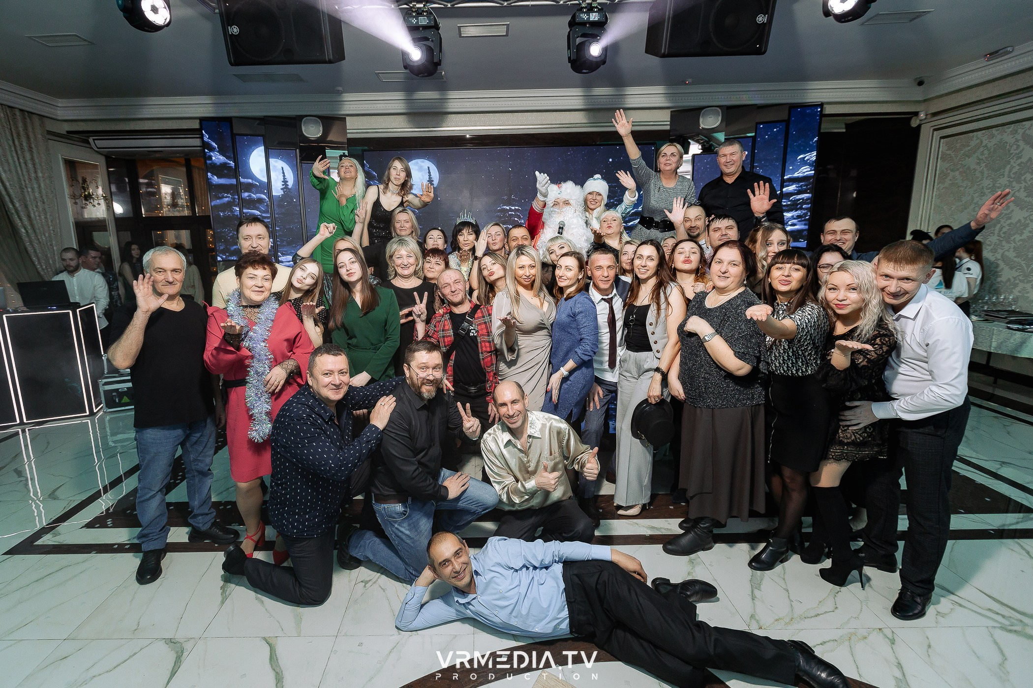 Новогодний вечер в ресторане «Лазурный Берег»