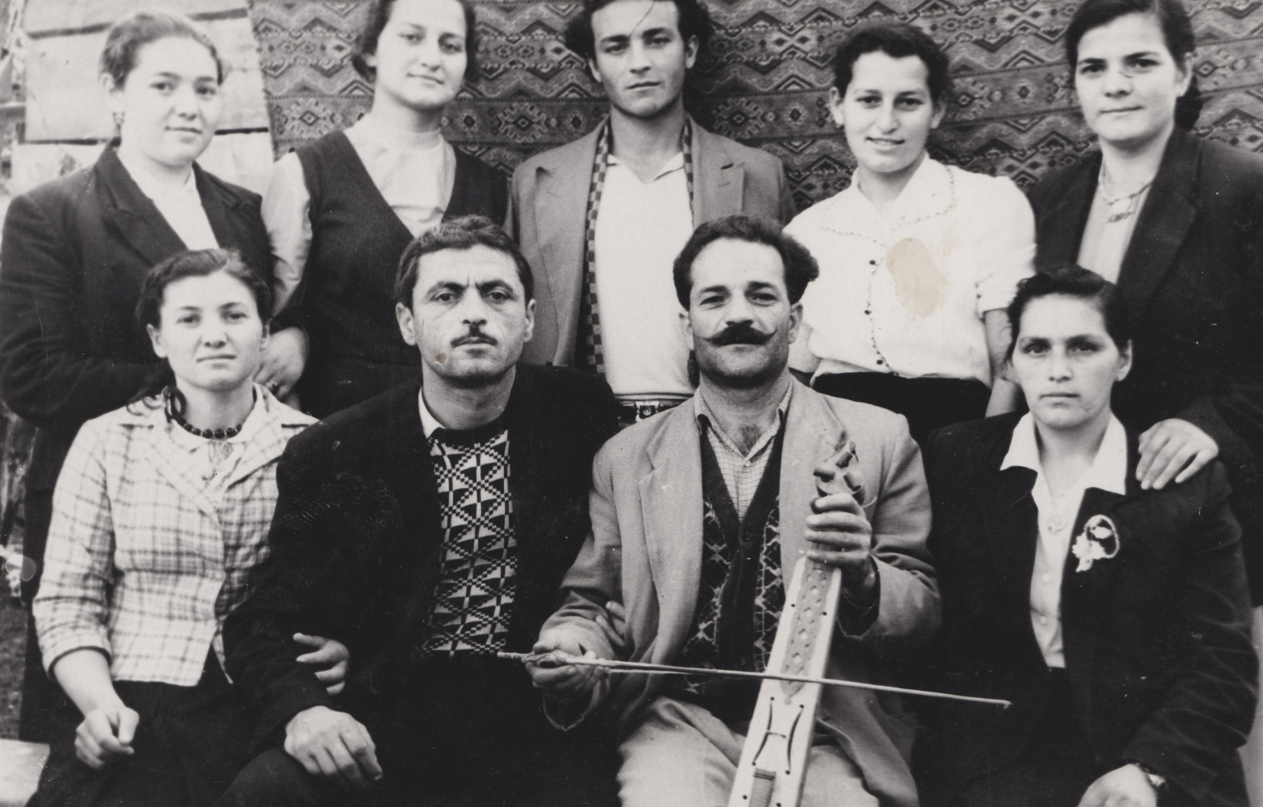На свадьбе в селе Васильевка, 1963. Архив Кегануш Карапетовны Кесян. 