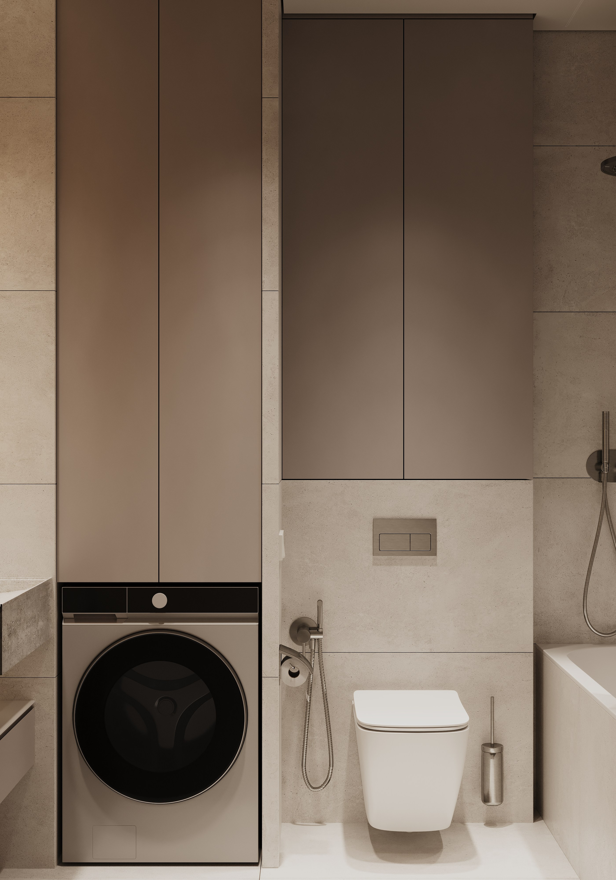 Санузел по заказу. Визуализации интерьера