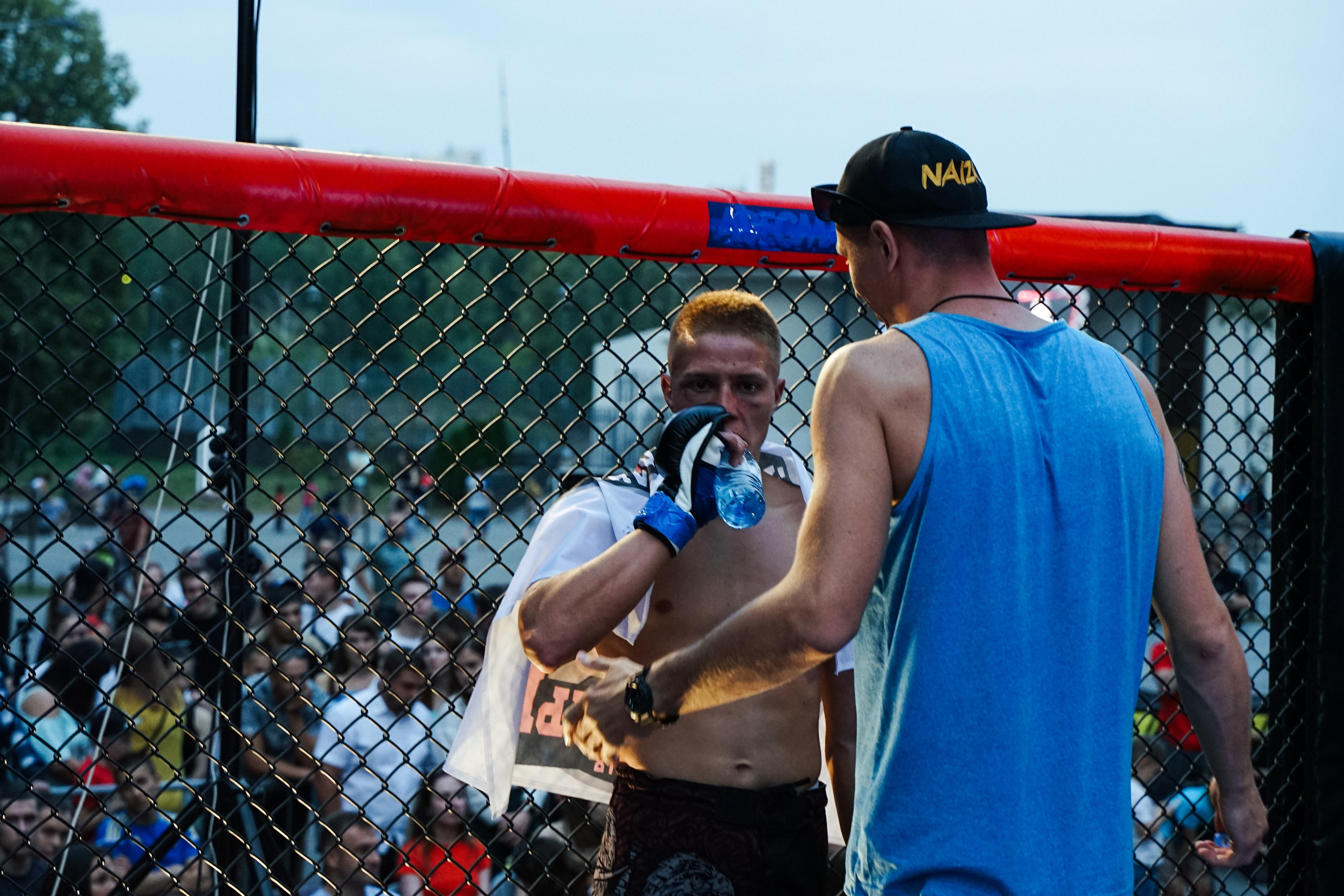 Вечер боев в ЦПКиО. Фотограф Надежда Погребняк | Рязань | Москва