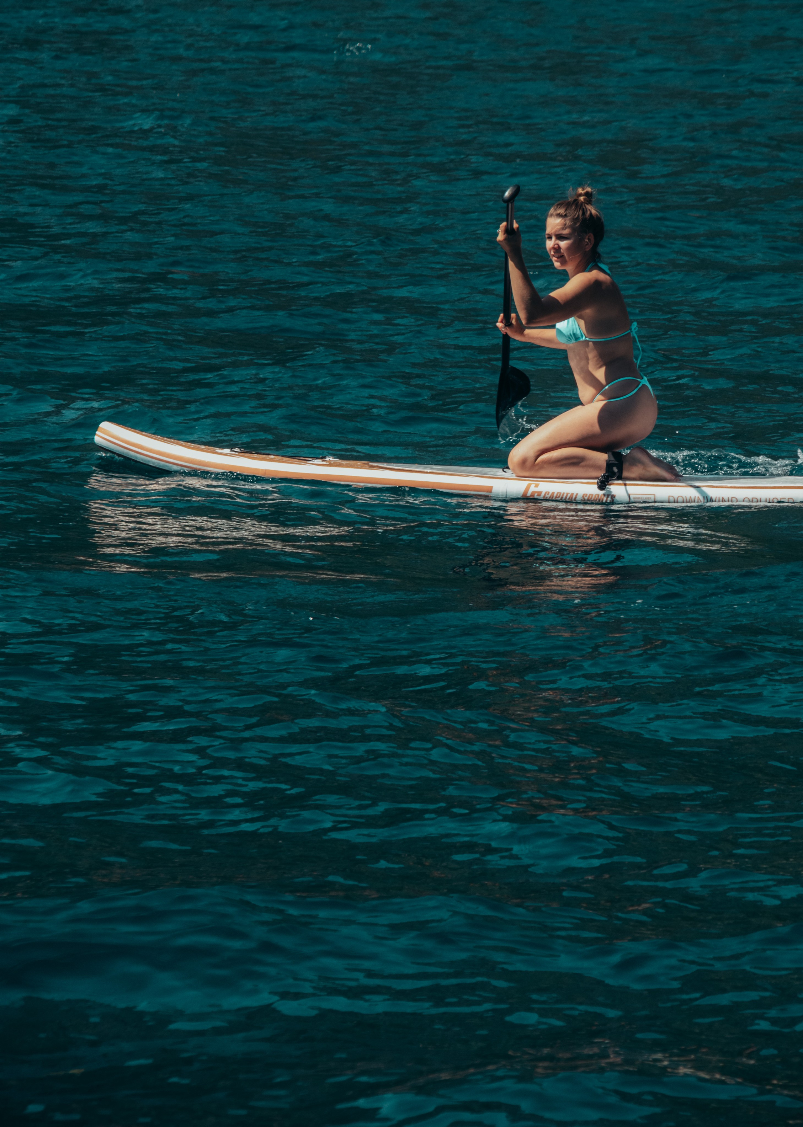 Boat tour with Anna, Roman and Tim. Portrait photographer in Tivat Montenegro Katerina Kirsanova