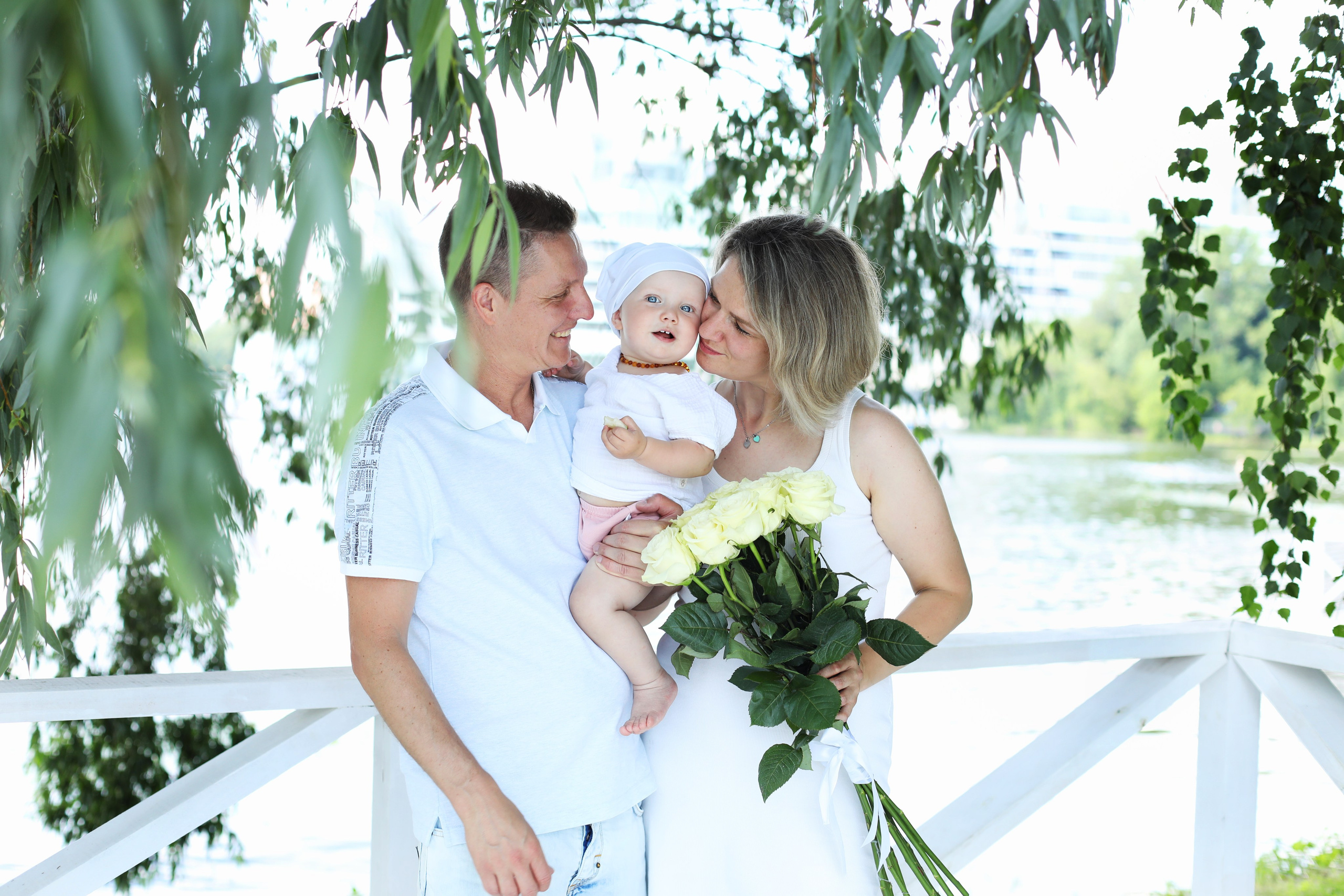 Первый год малышки. Семейная съёмка. Главная