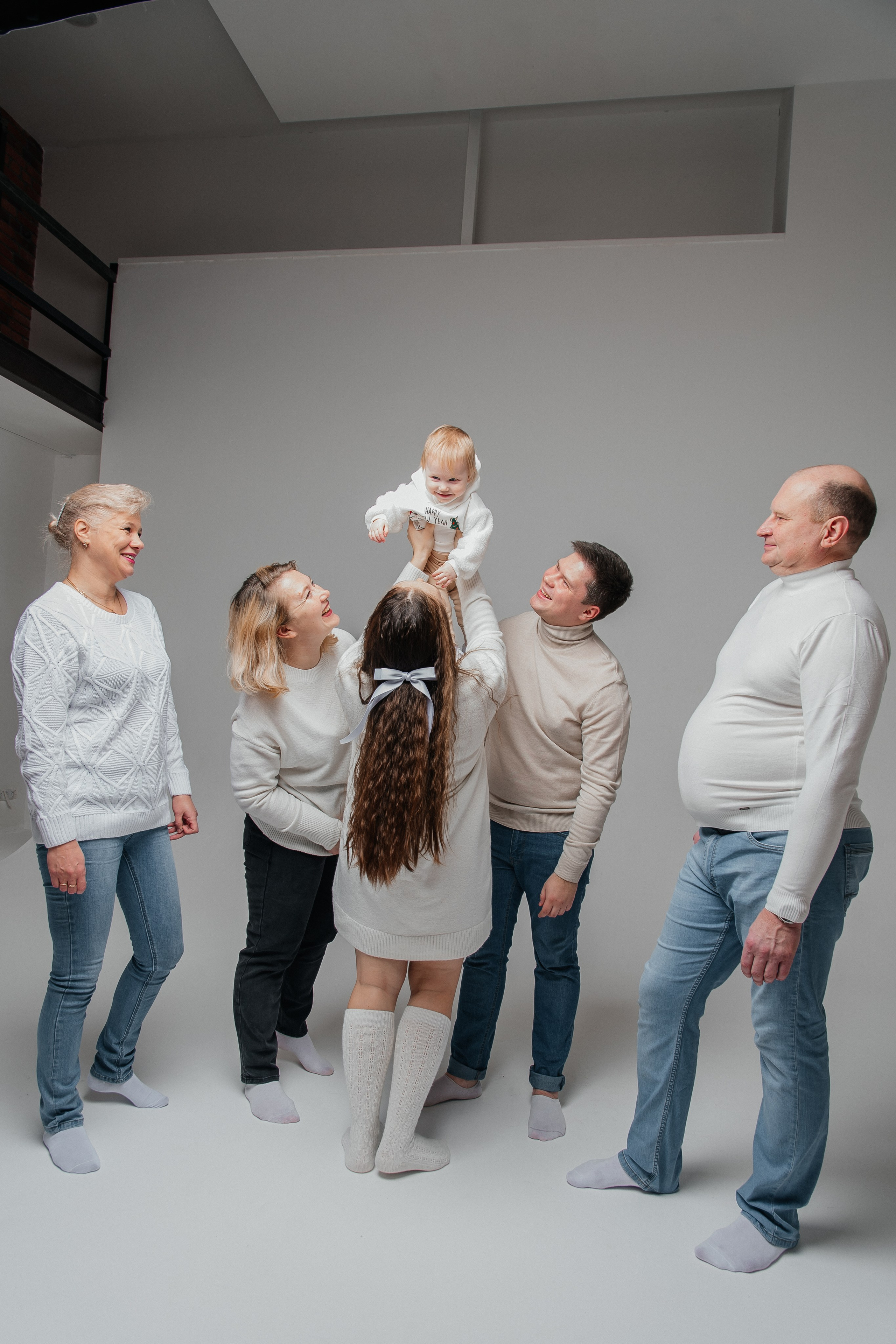 Большая семейная съёмка