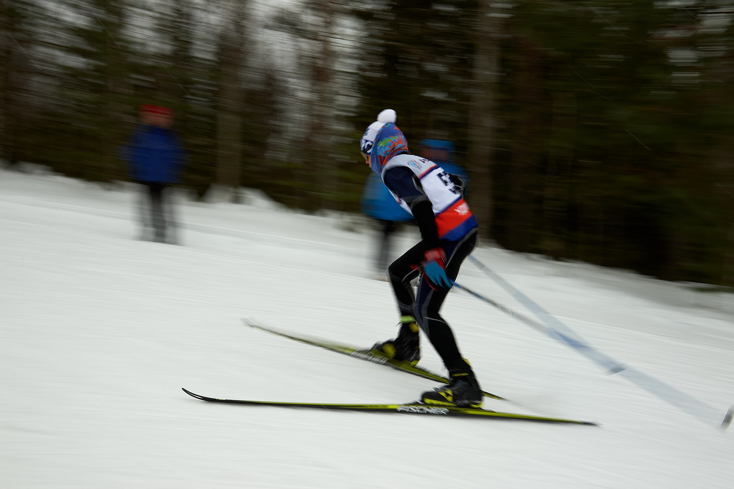 Всероссийские соревнования по лыжным гонкам «Пионерская правда». Ижевс. Спортивный репортажный фотограф в Ижевске Сергей Мерзляков