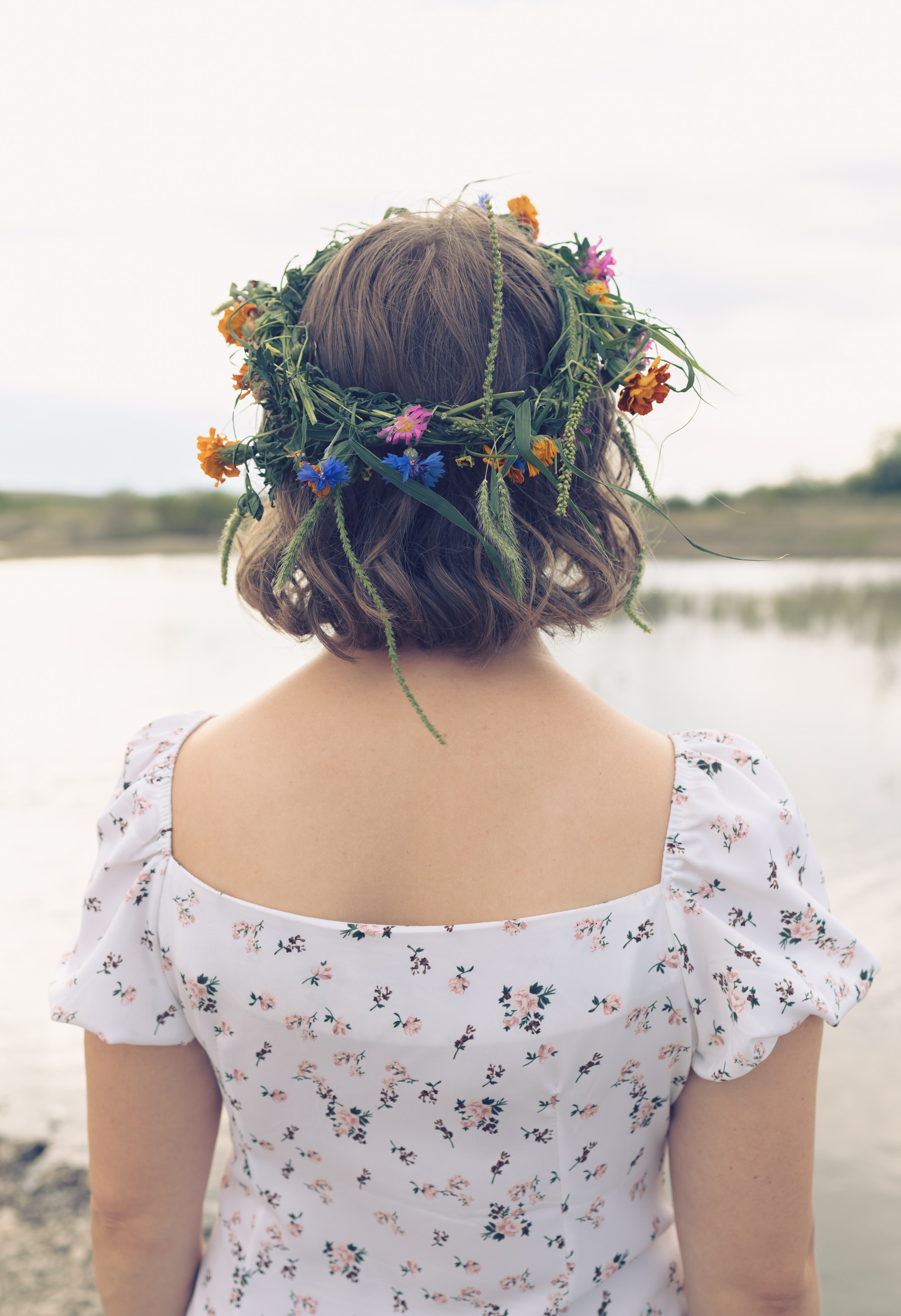 Анастасия, лето, озеро…. Фотограф Юлия Левандовская, п.Ясногорск