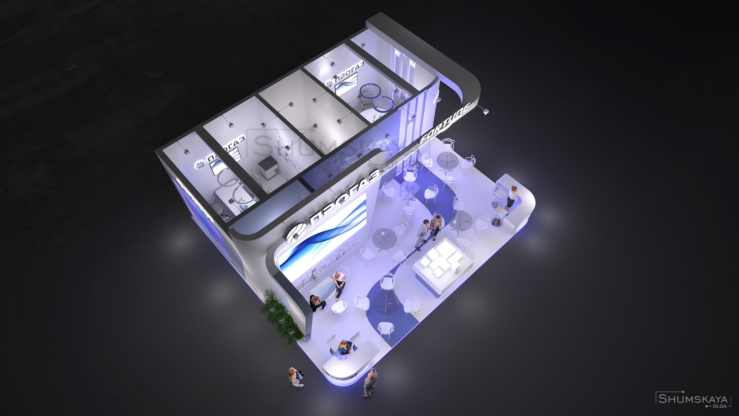 ДИЗАЙН ВЫСТАВОЧНОГО СТЕНДА ПРОГАЗ. Выставочные стенды. Студия интерьера