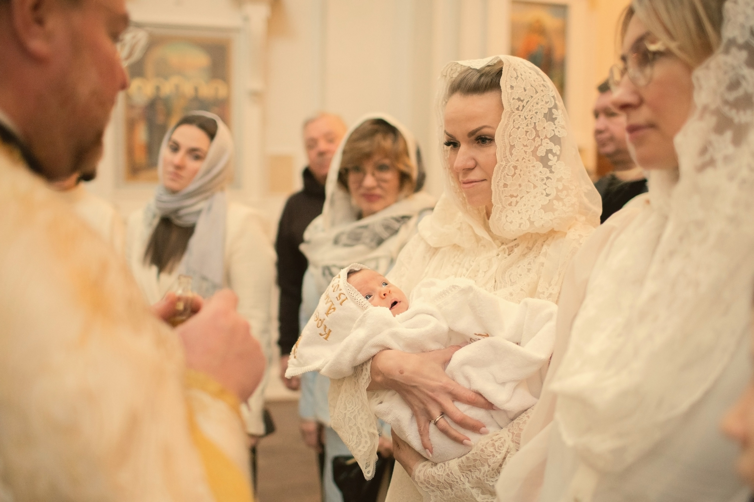 Таинство крещения. Фотограф Наталья Яковлева, Санкт-Петербург. Семьи, ньюборн, крещения
