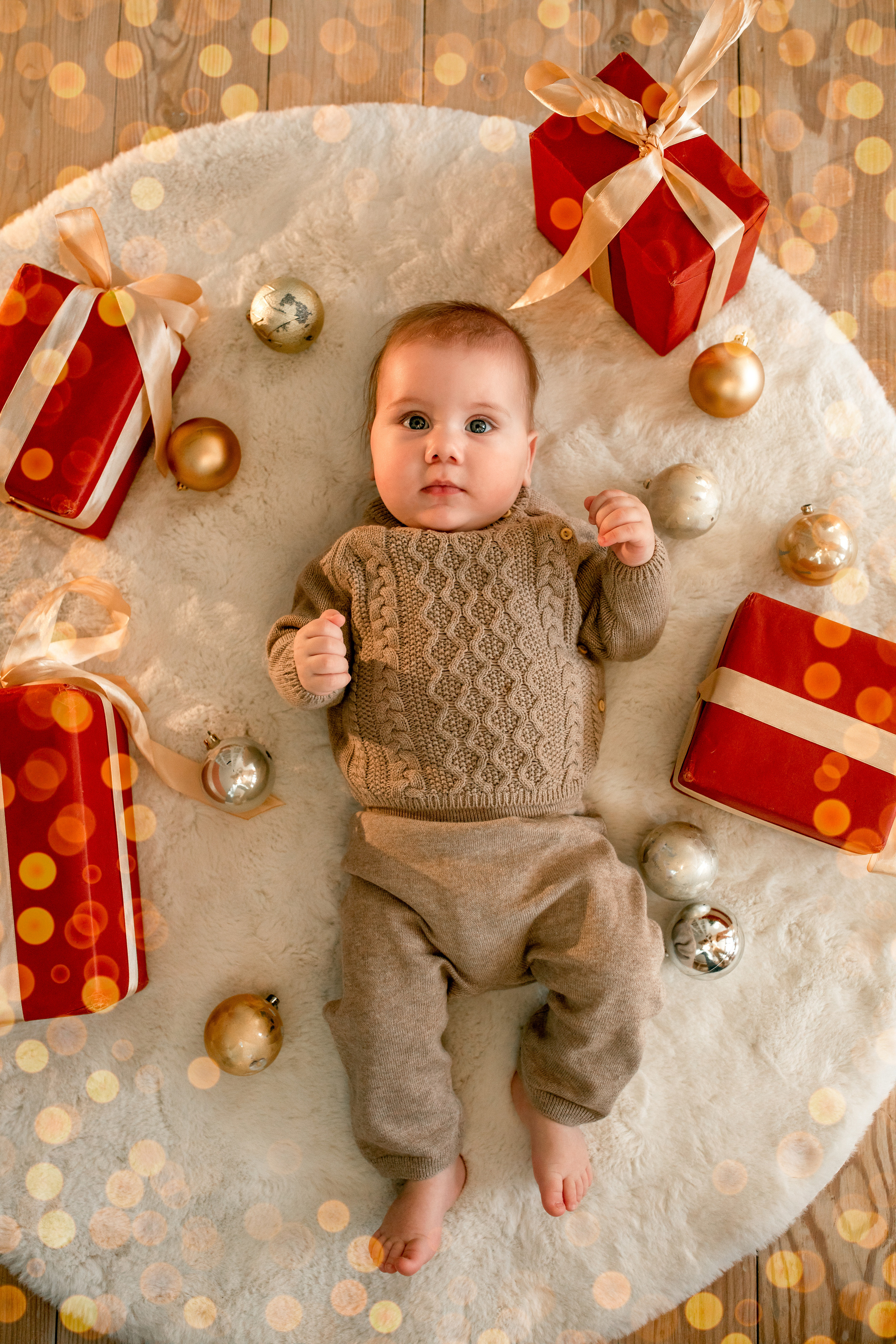 Первый новый год втроем…. Детский и семейный фотограф в Красноярске Елена Коровкина