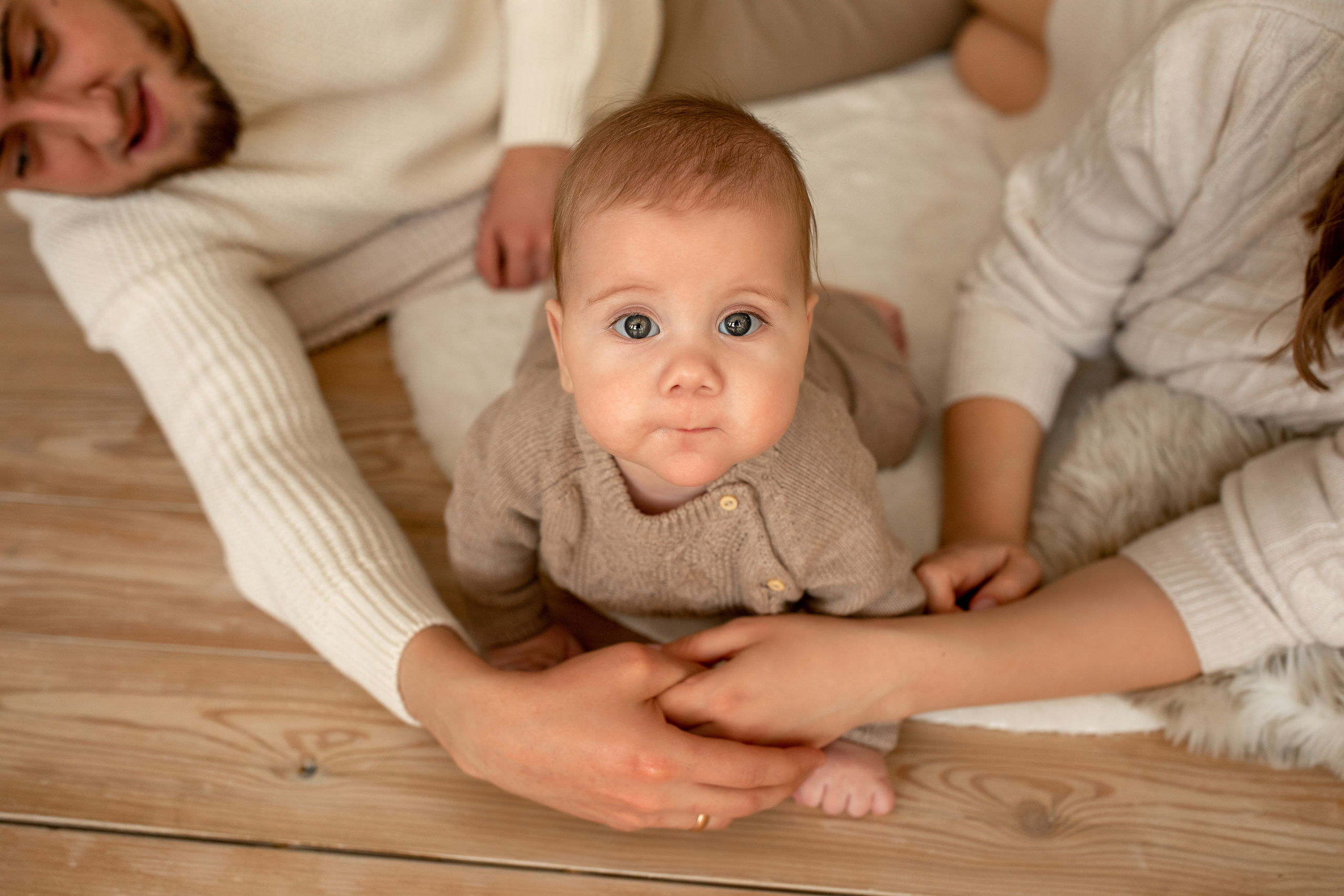 Первый новый год втроем…. Детский и семейный фотограф в Красноярске Елена Коровкина
