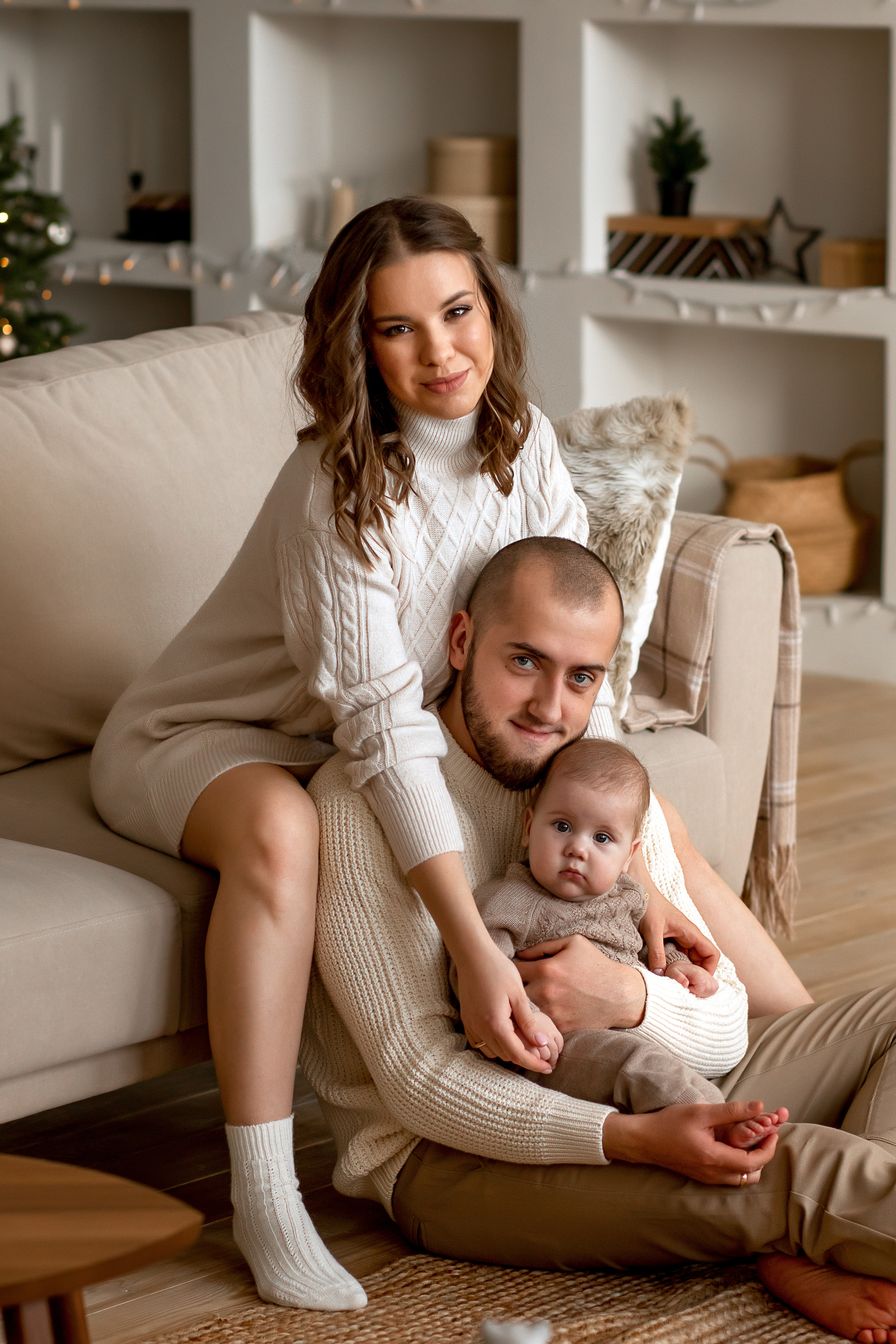 Первый новый год втроем…. Детский и семейный фотограф в Красноярске Елена Коровкина