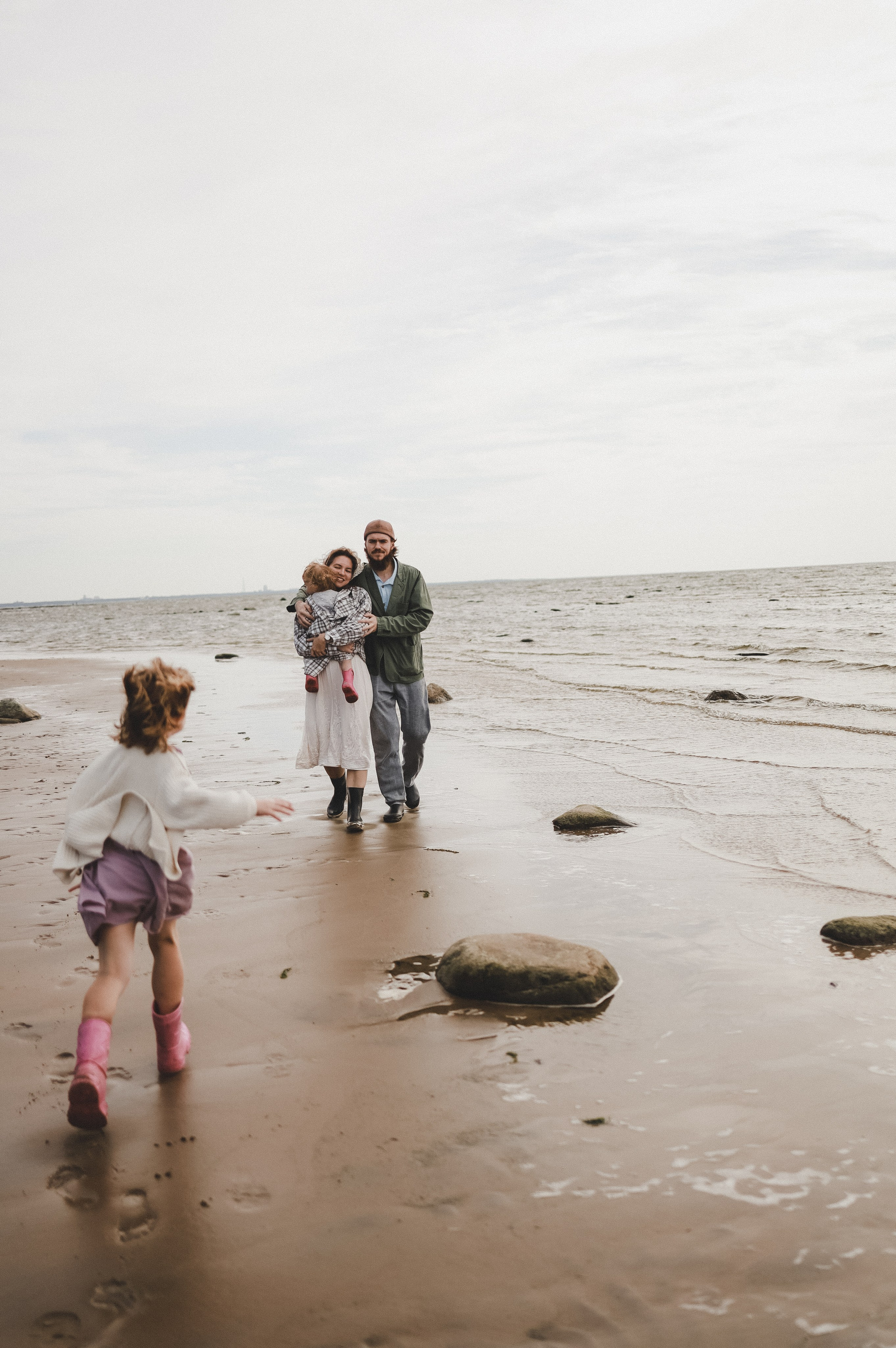 Утро у моря. Семейный фотограф Фрума Шнейдерман. Санкт-Петербург и мир