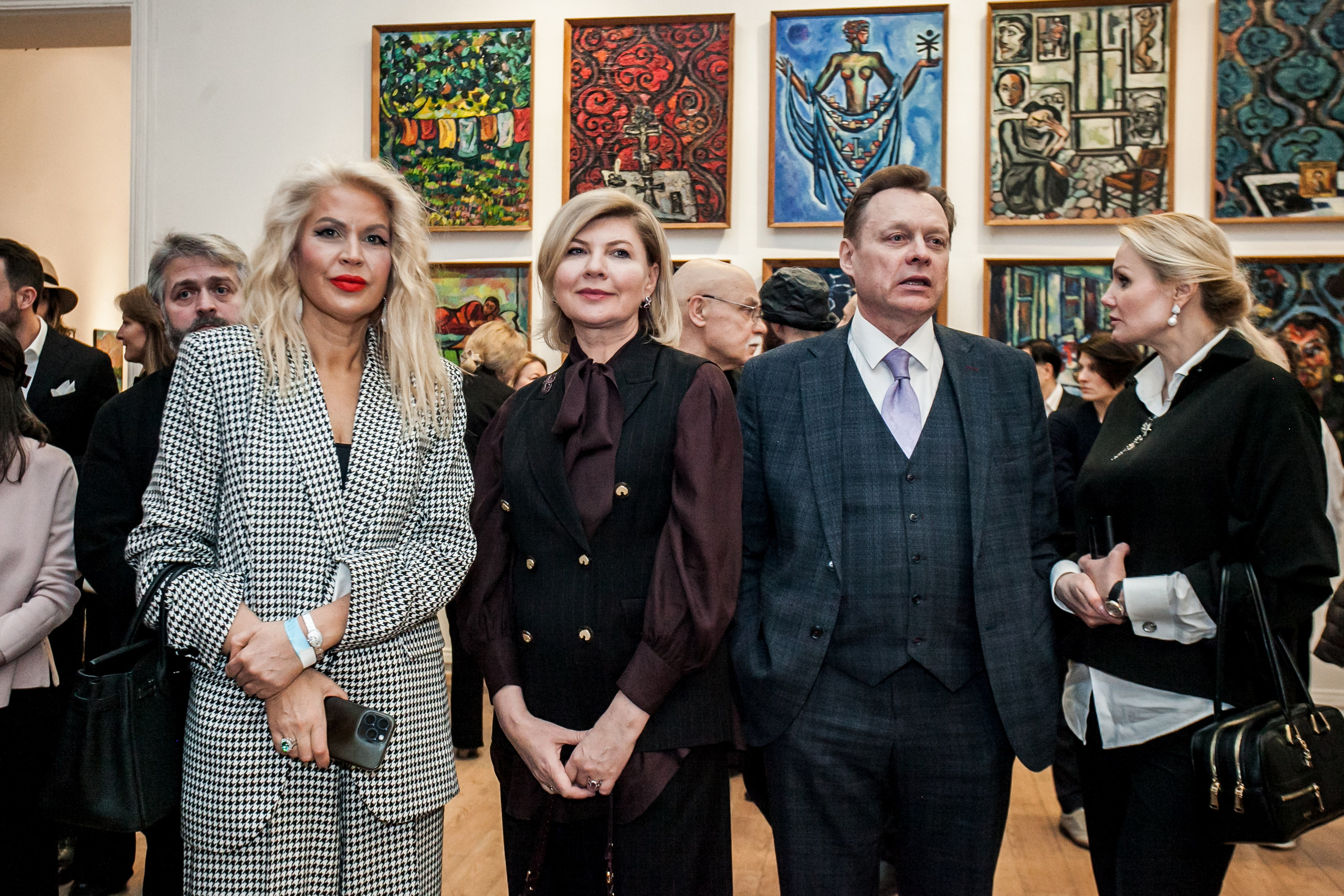 Открытие выставки Зураба Церетели. Art photographer Nino