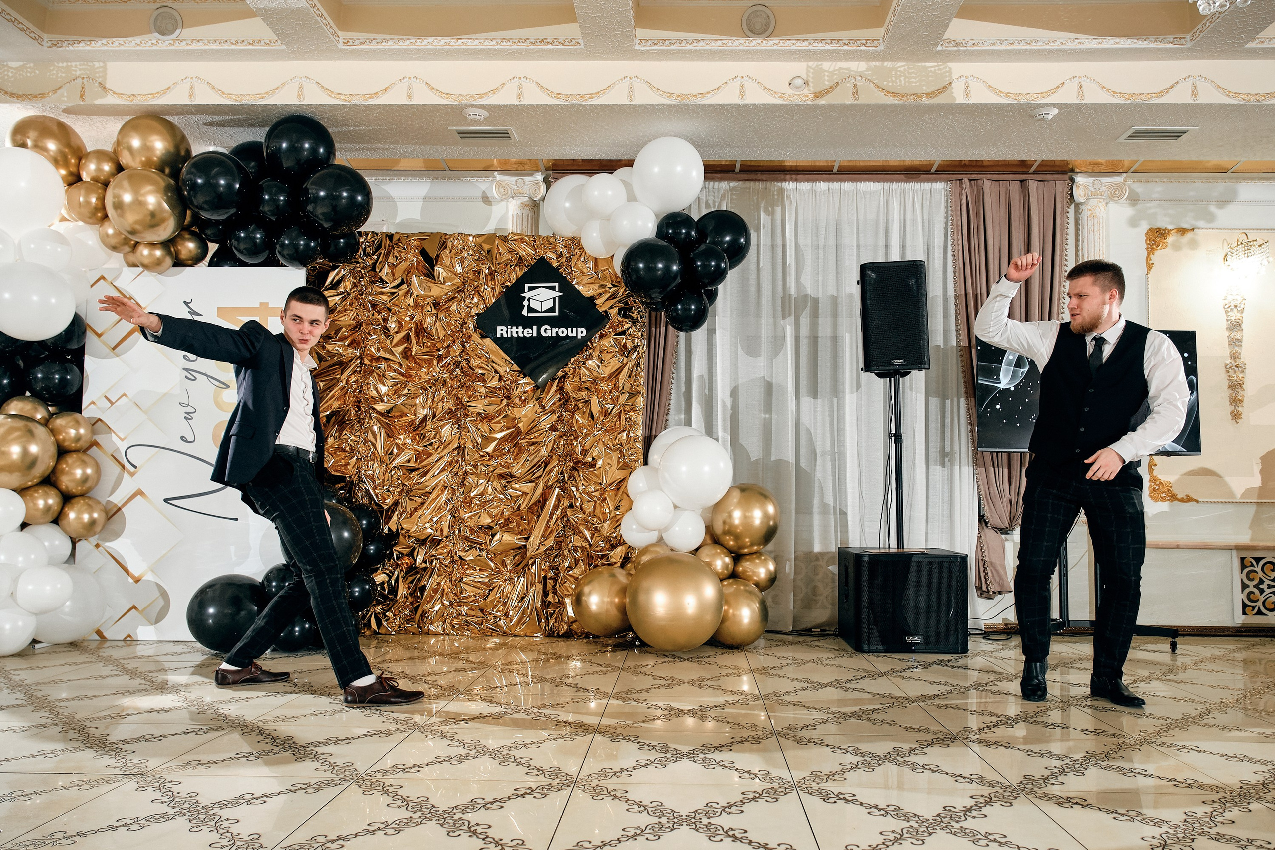 NEW YEAR PARTY для группы компаний RittelScool. Event агентство PAPRIKA в Екатеринбурге