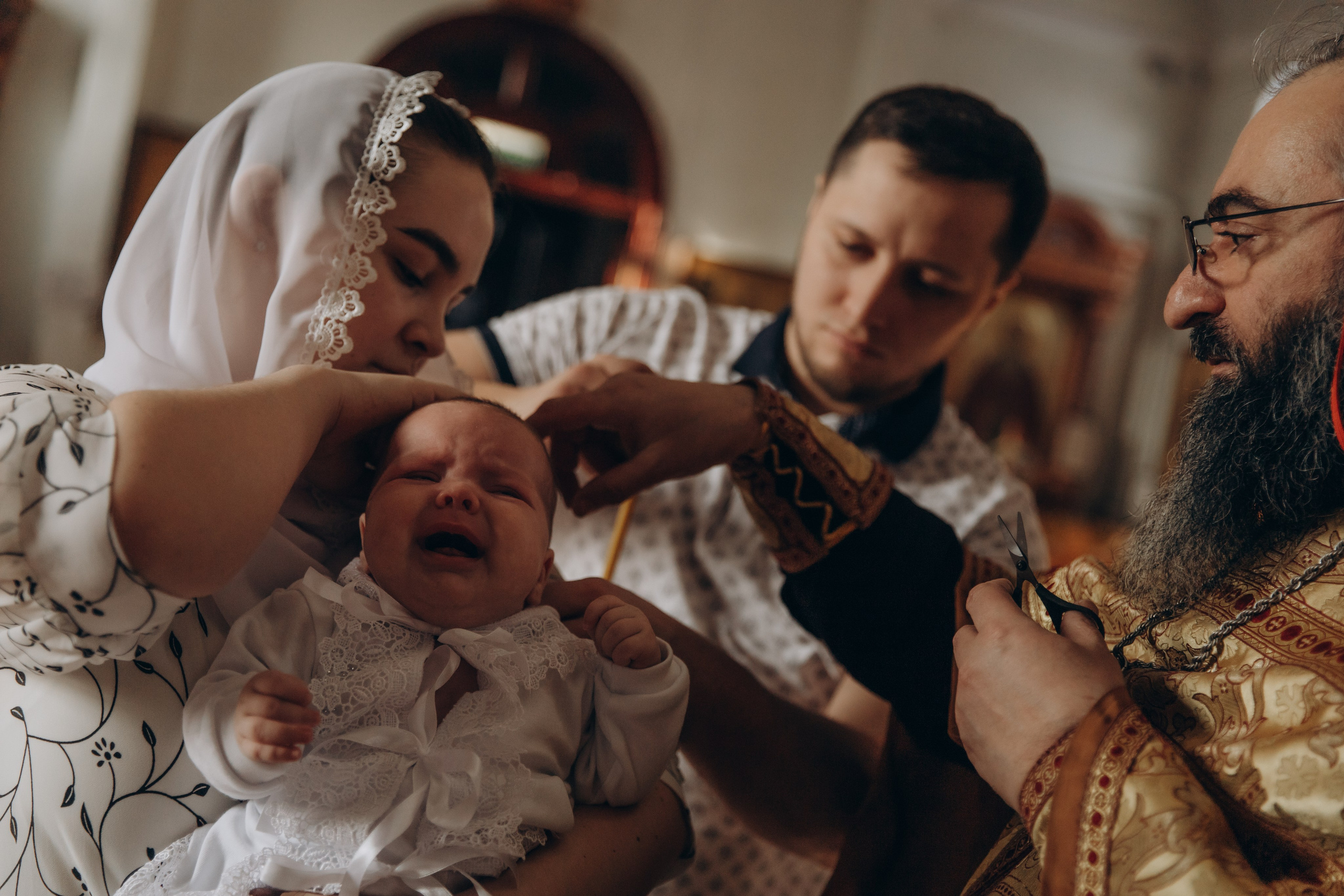 Таинство Крещения. Северная церковь. Фотограф Новый Уренгой I Ньюборн I Фотограф материнства I ЯНАО