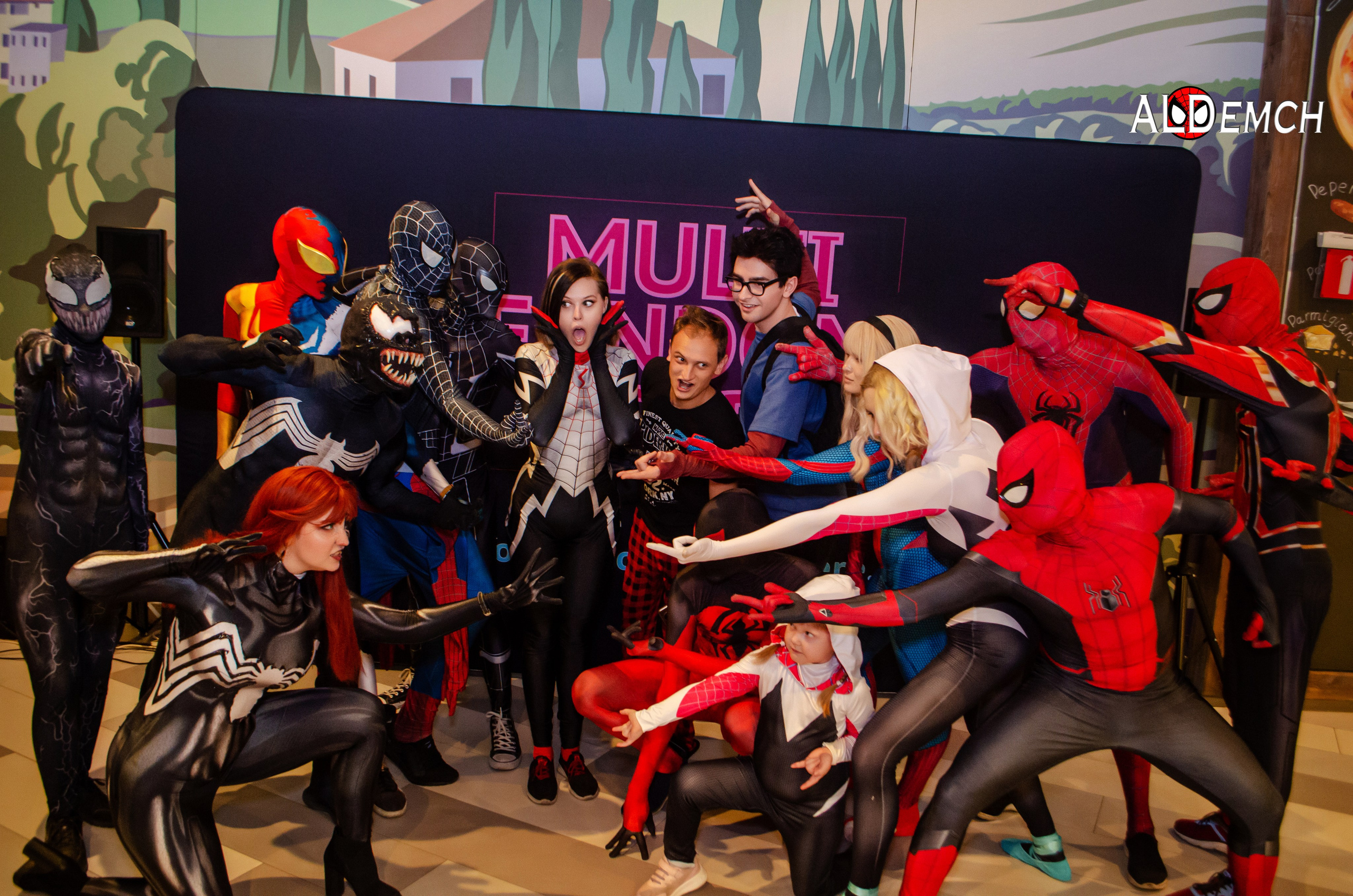 Фотосессия на Дне рождения Человека-Паука в Москве