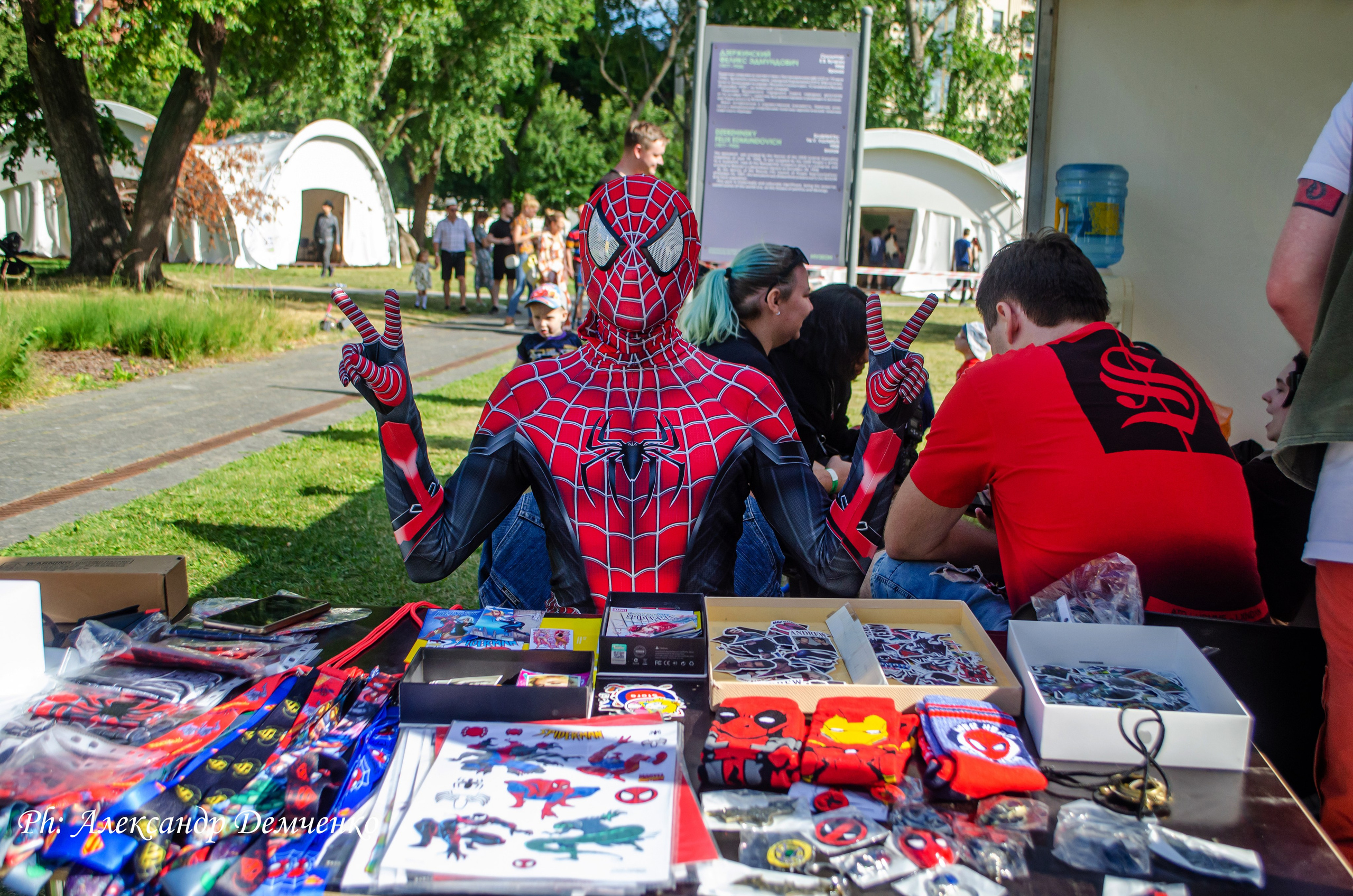 Фотосессия на фестивале Geek Picnic в Музеон парке, Москва