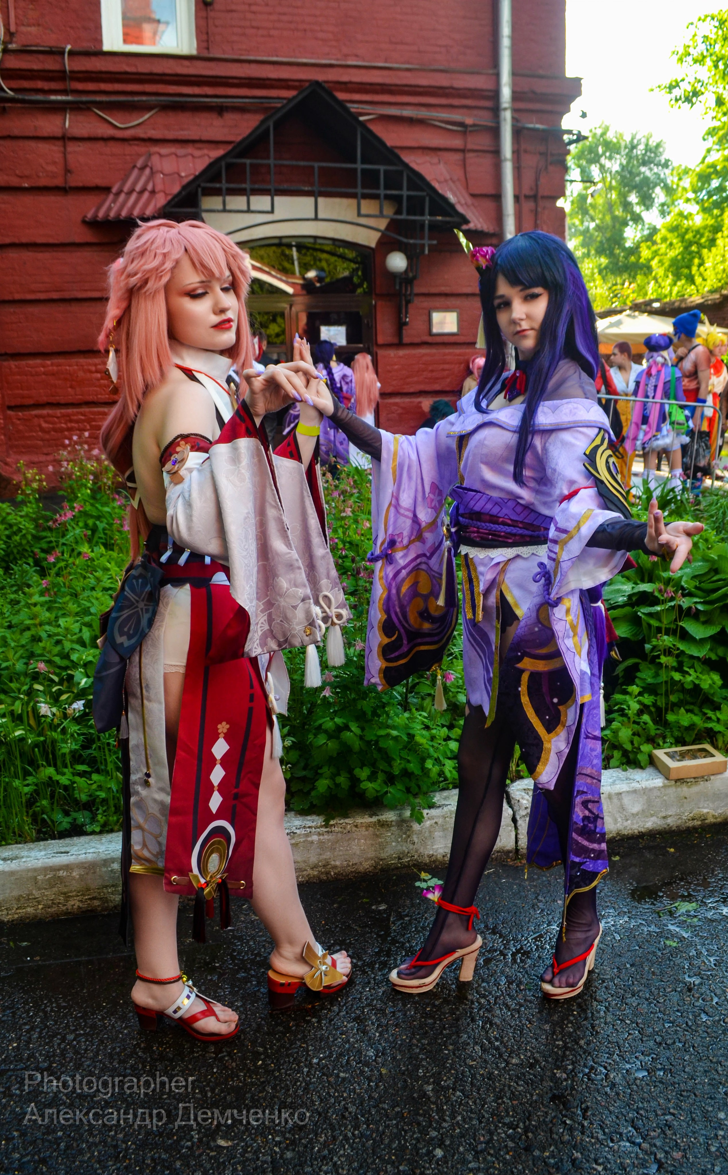 Фотосессия на фестивале косплея Never Party 3.0 в Москва