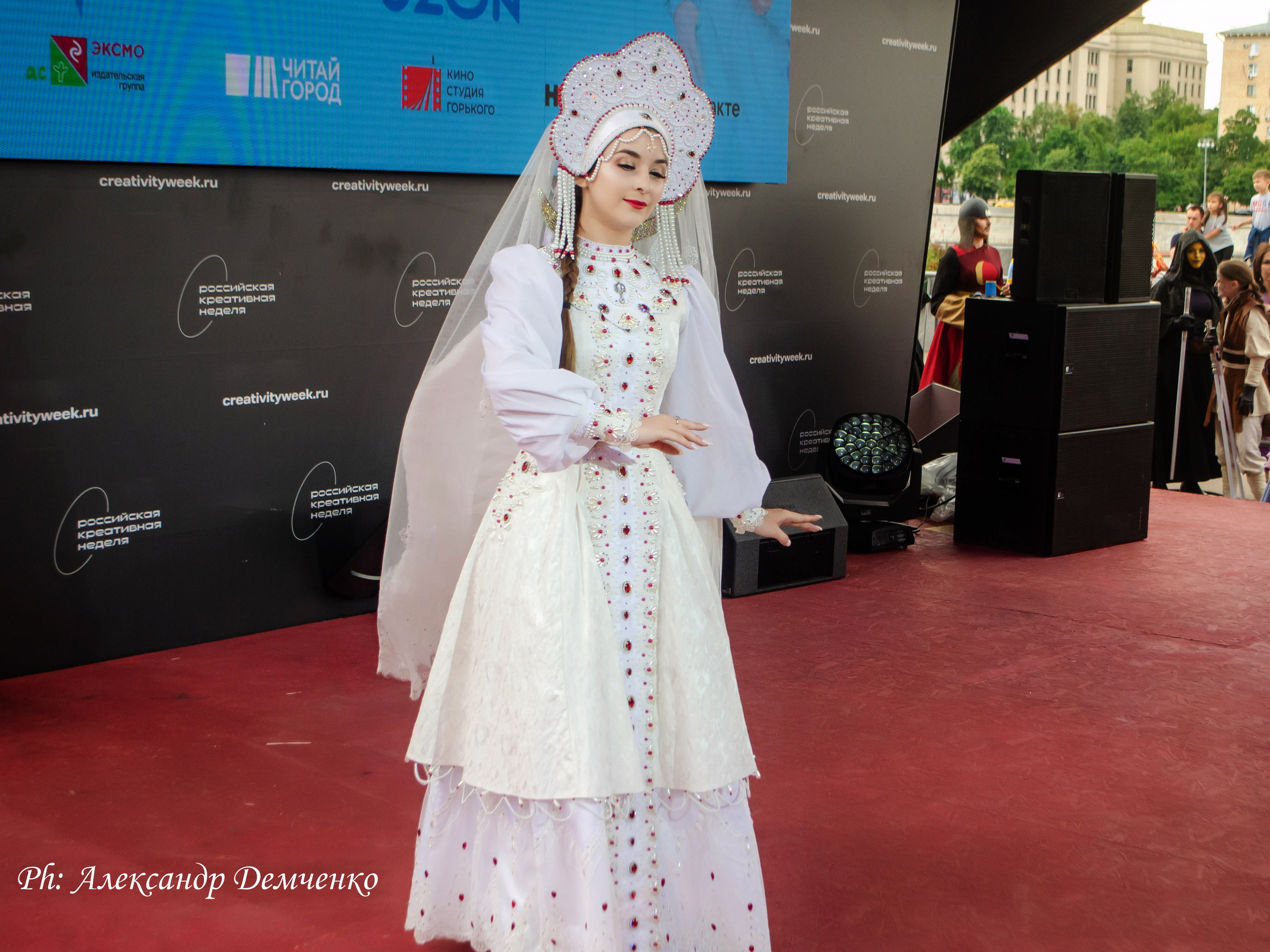 Фотосессия в Парке Горького на Лидеры молодого контента