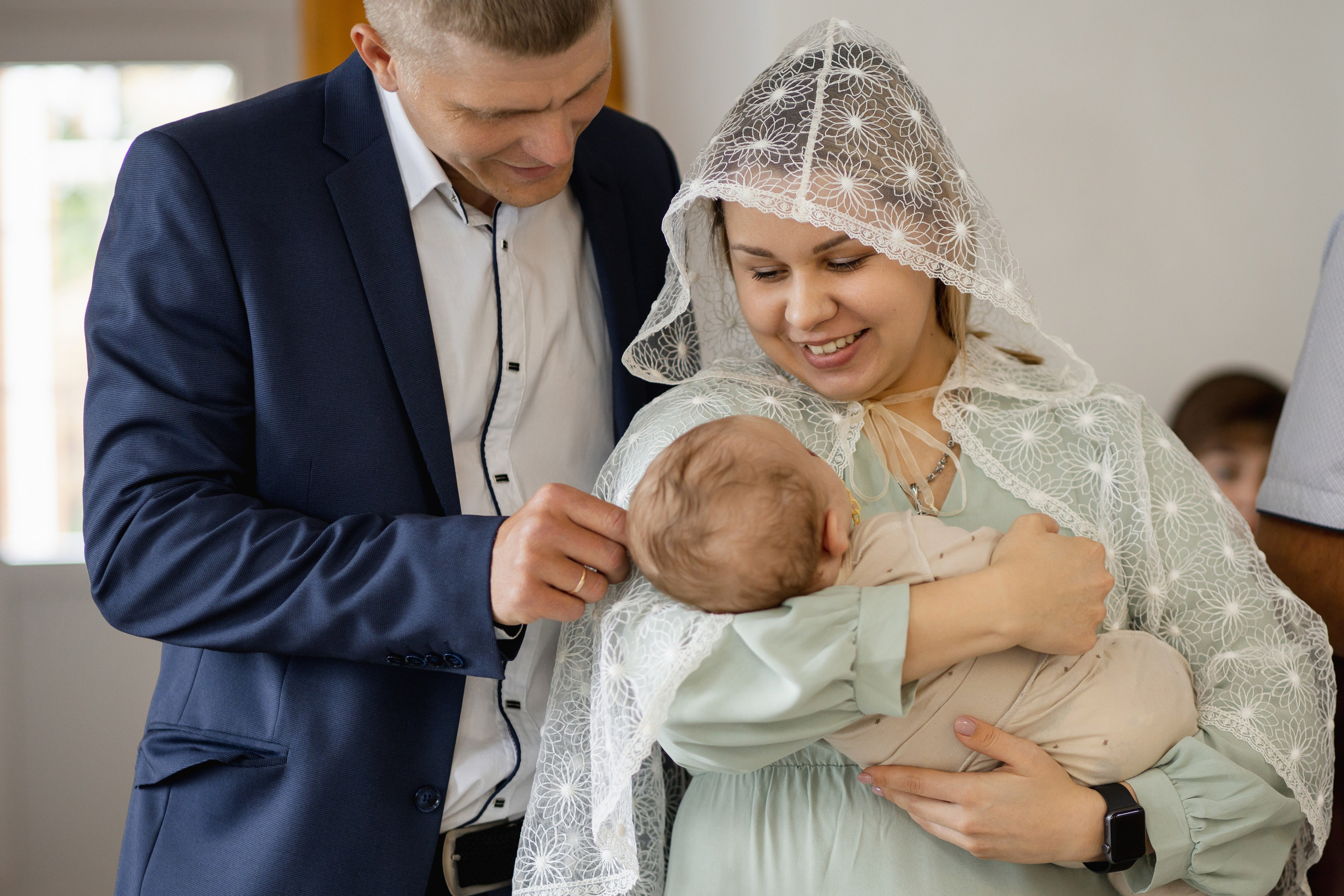 Крещение Ивана в Храме Святой Троицы Живоначальной. Свадебный и семейный фотограф Ольга Разрядова