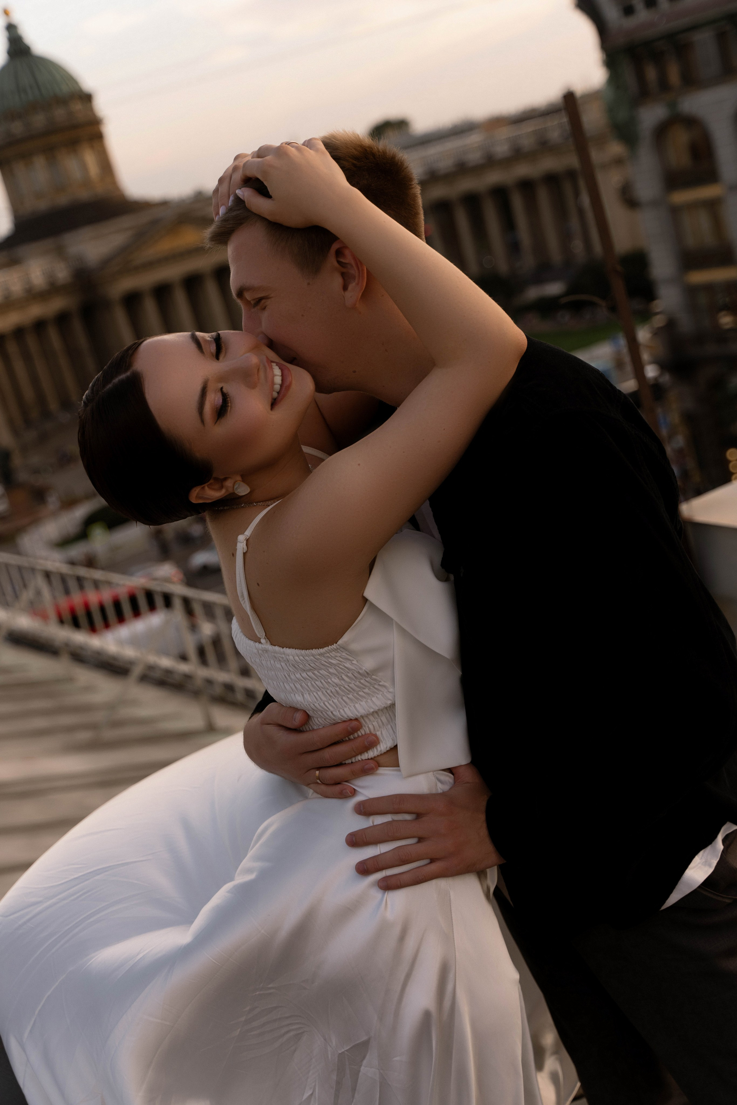 Романтика Питерских крыш. Свадебный фотограф в Краснодаре и Санкт-Петербурге Евгения Алексеева