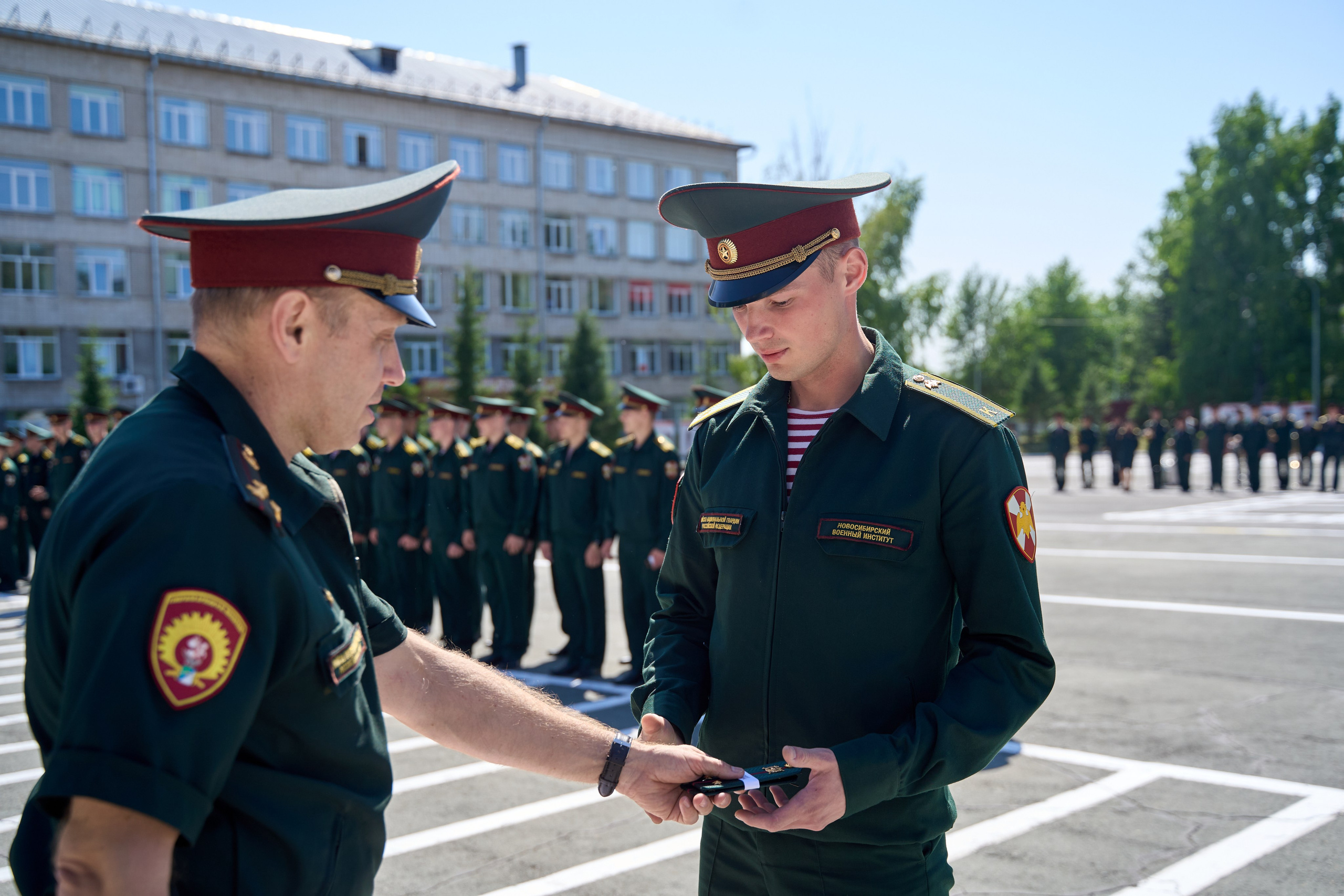 Выпускной Новосибирский военный институт. TRINITY GRAPH