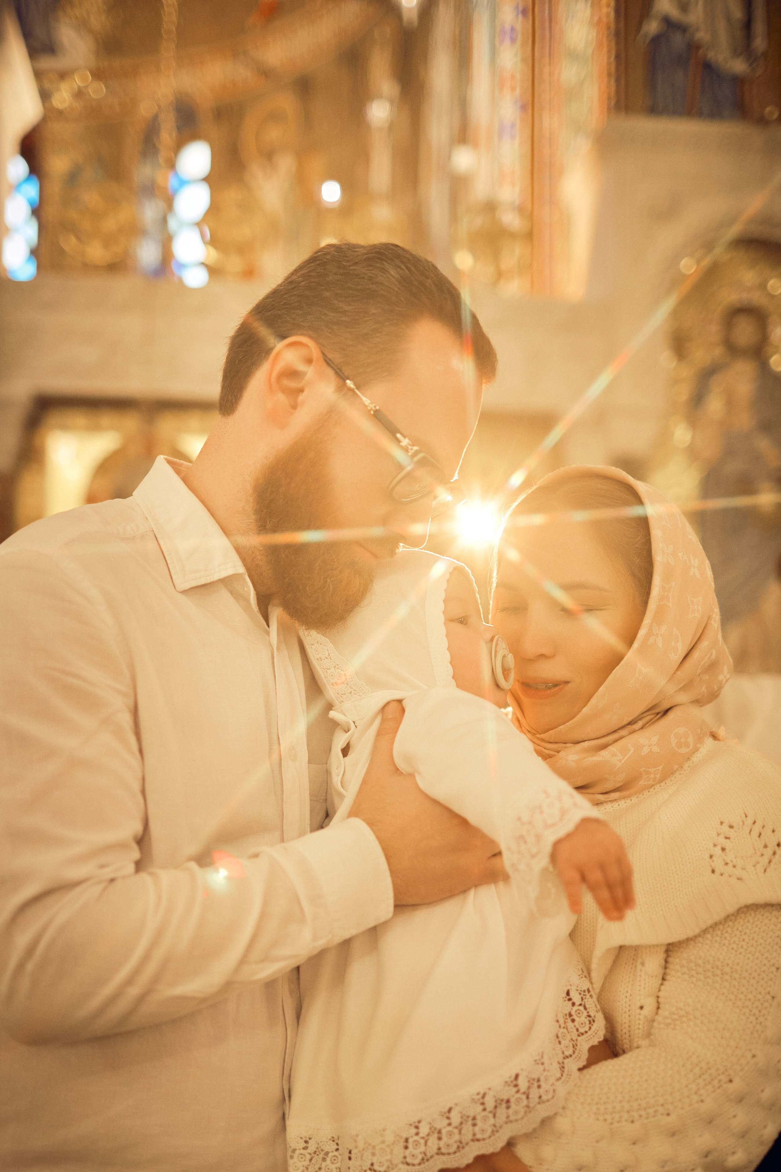 Таинство Крещения. Фотограф Москва|Ясенево Яна Новокрещенных