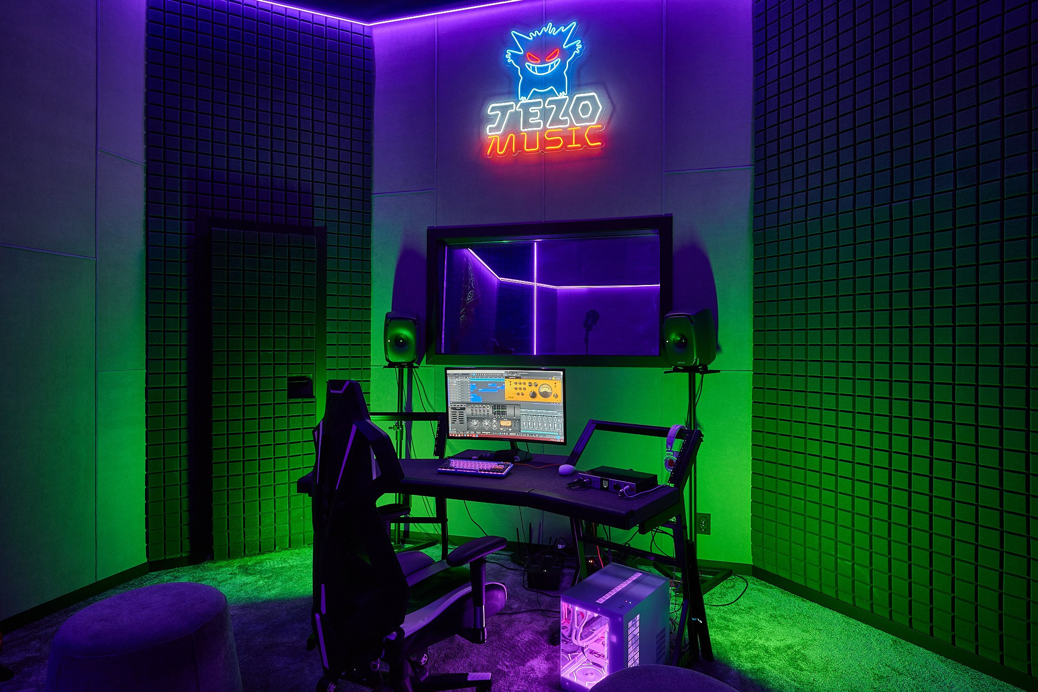 Студия Звукозаписи JezoMusic. Интерьерный фотограф в Краснодаре