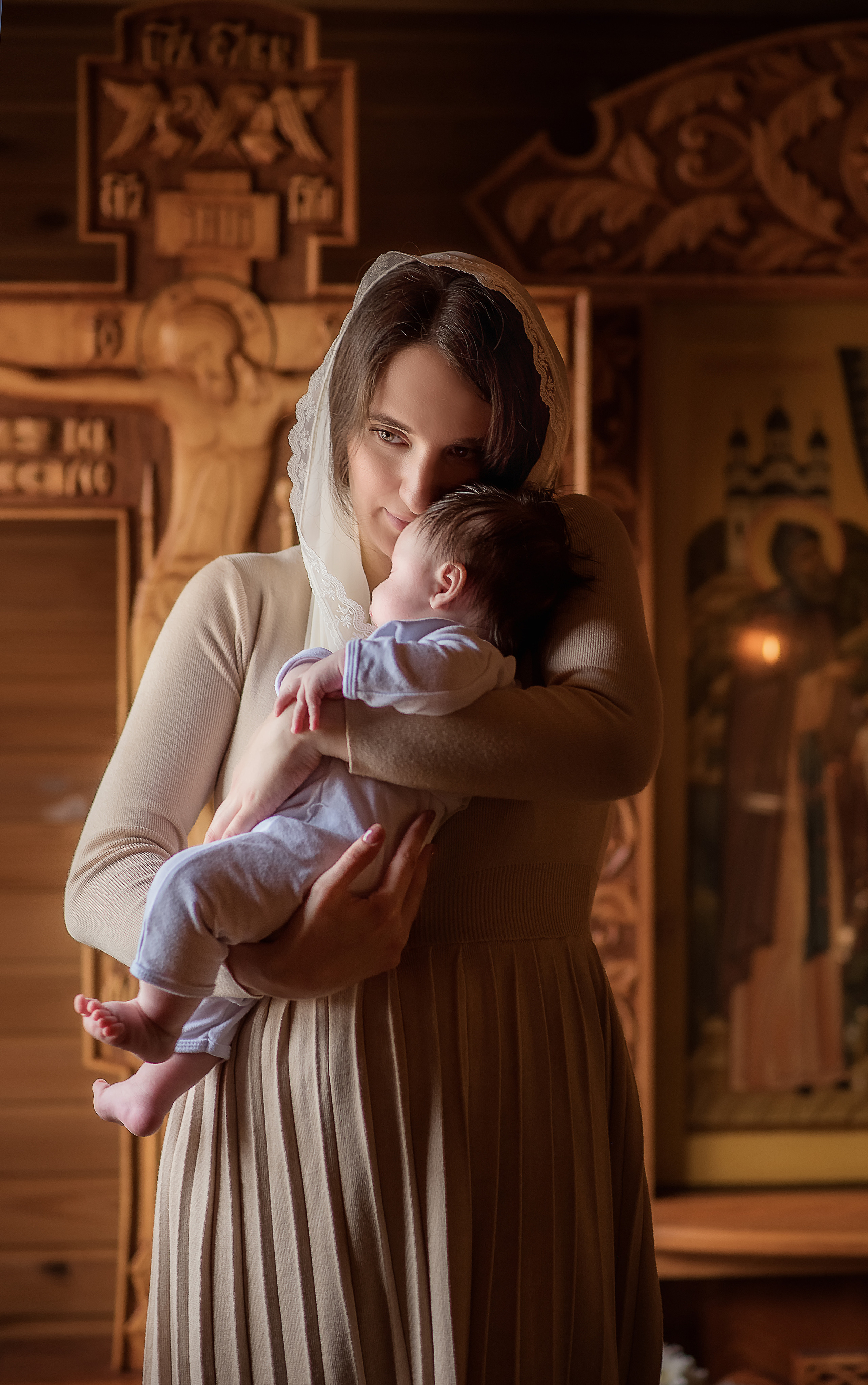 Таинство крещения. Семейный и детский фотограф в Москве и МО Елена Лапина