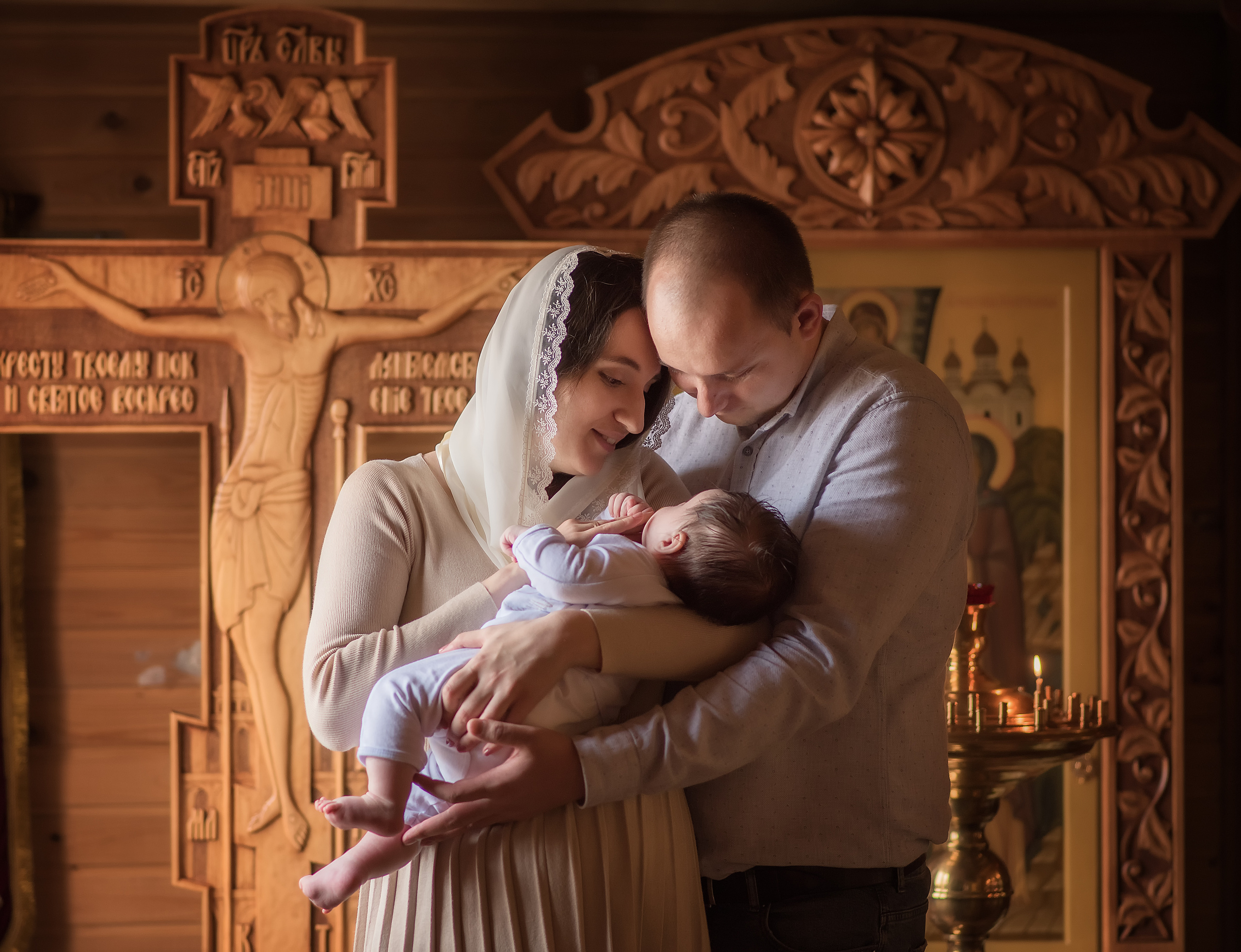 Таинство крещения. Семейный и детский фотограф в Москве и МО Елена Лапина