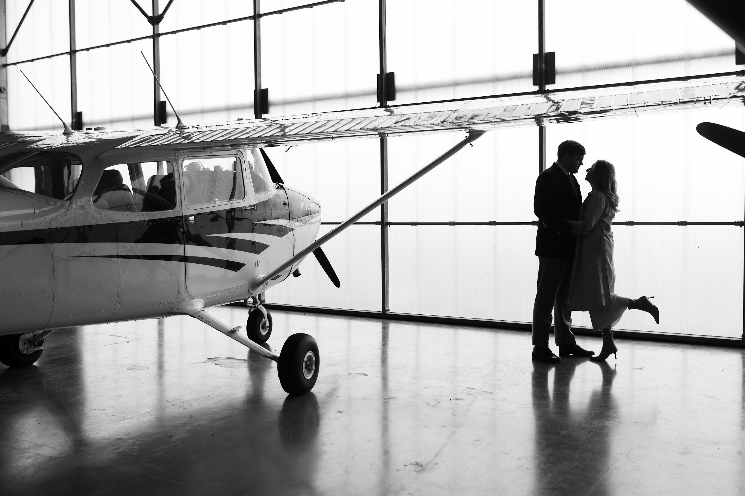 Love-story. Самолёт. Фотограф Марина Росси