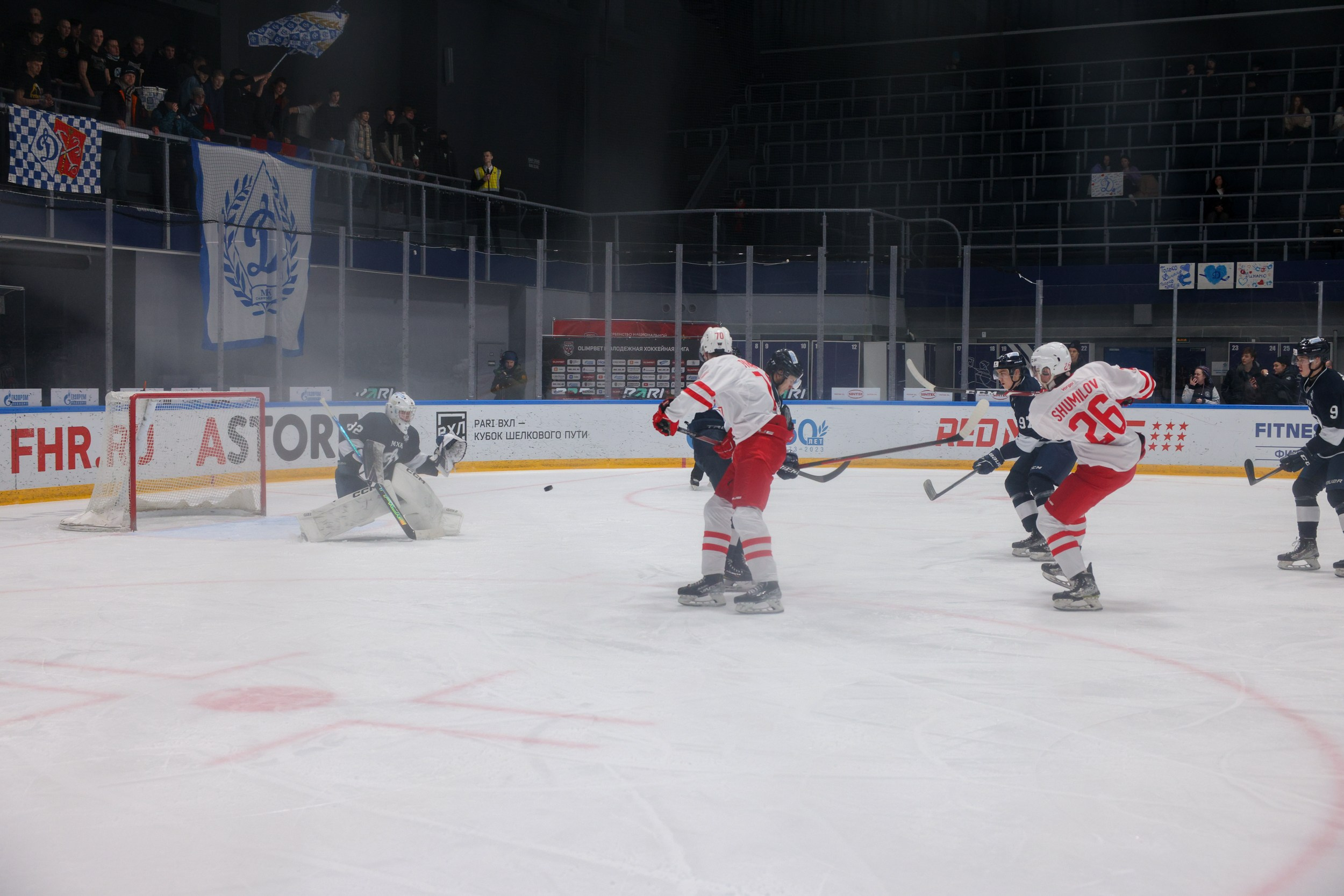 МХК Динамо — МХК Спартак. Фотограф Александр Заломаев