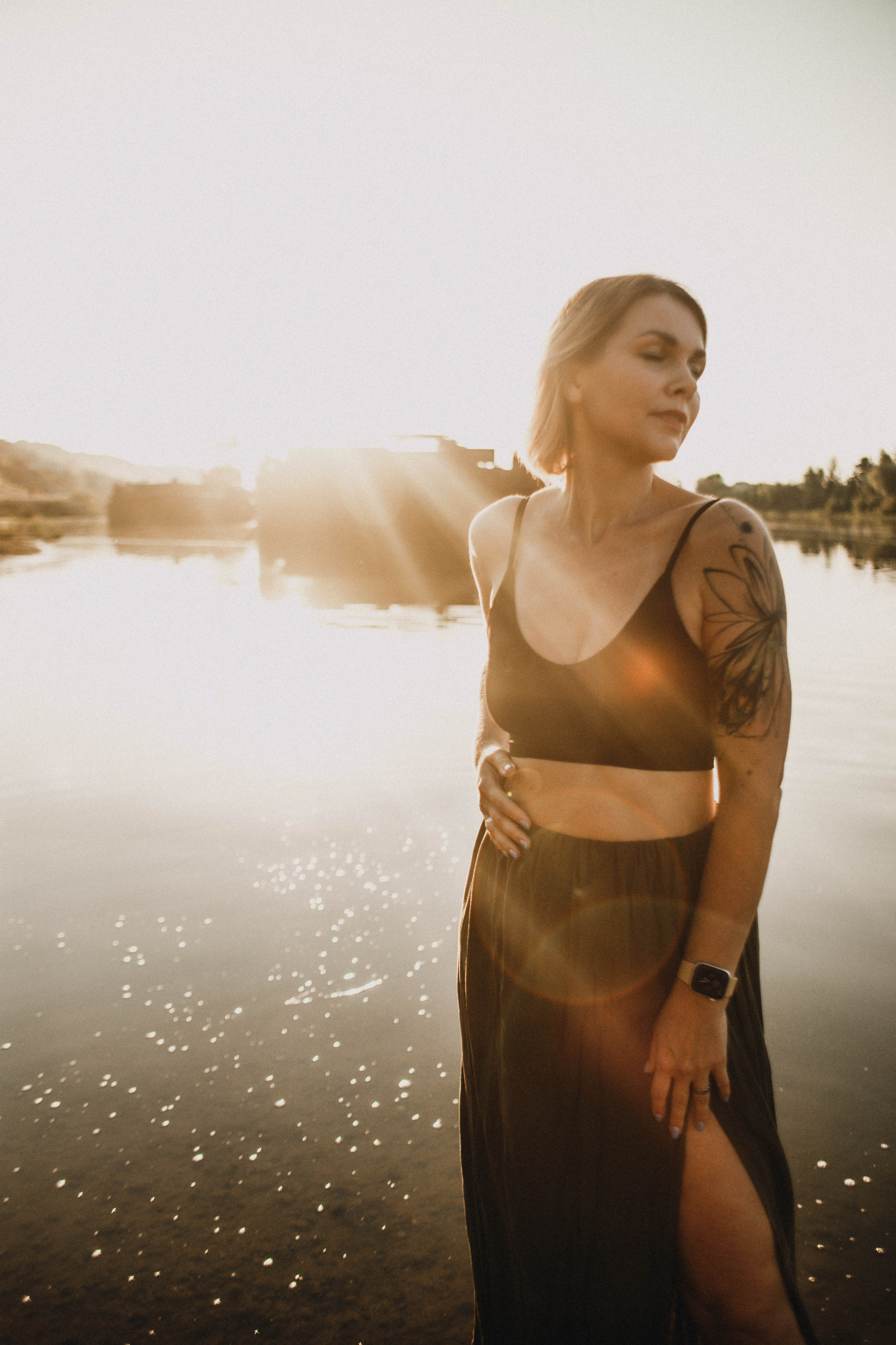 Ирина. Закат на реке. Фотограф в Нижнем Новгороде