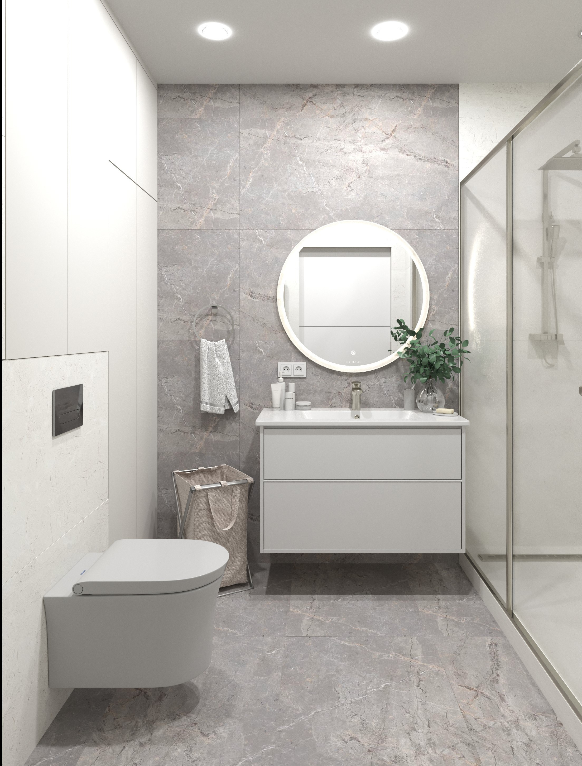 Квартира в светлых тонах г. Ижевск. Дизайн интерьера / Дизайн-проект / Лебедь Юлия