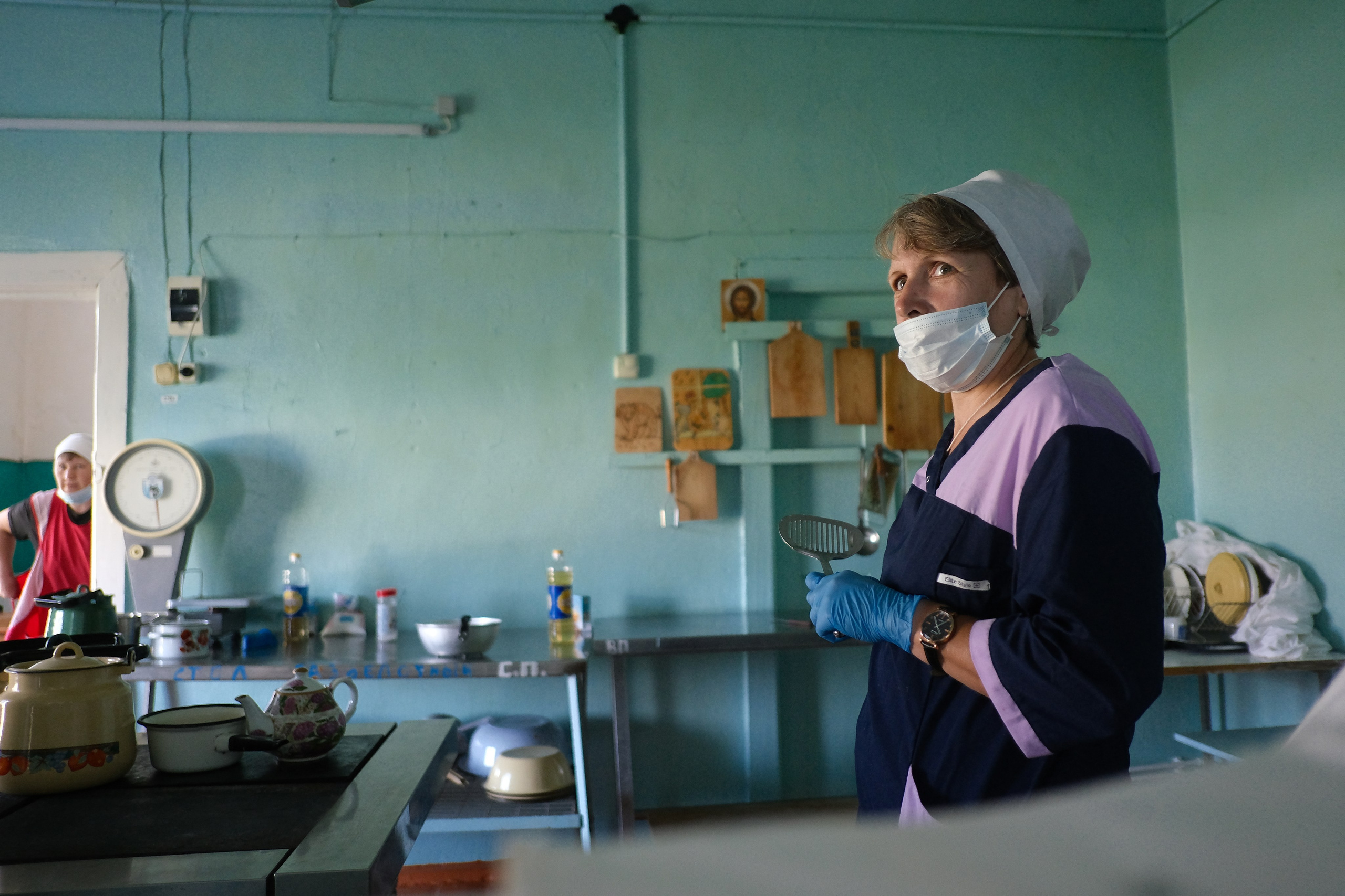 Ольховская школа, поселок Мирный, Вологодская область. Фотограф Евгений Андреев