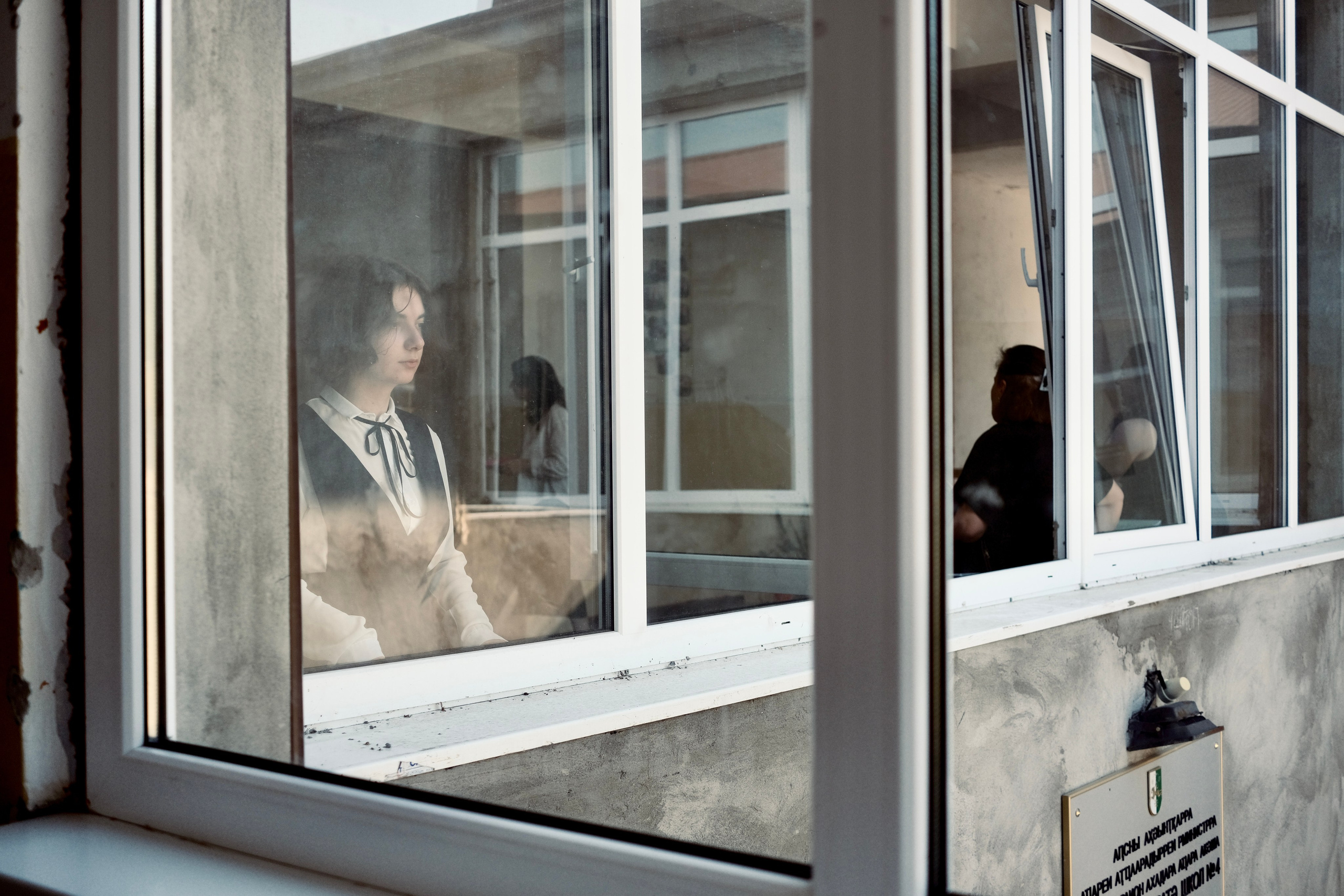 Гудаутская русская школа № 4, Абхазия. Фотограф Евгений Андреев