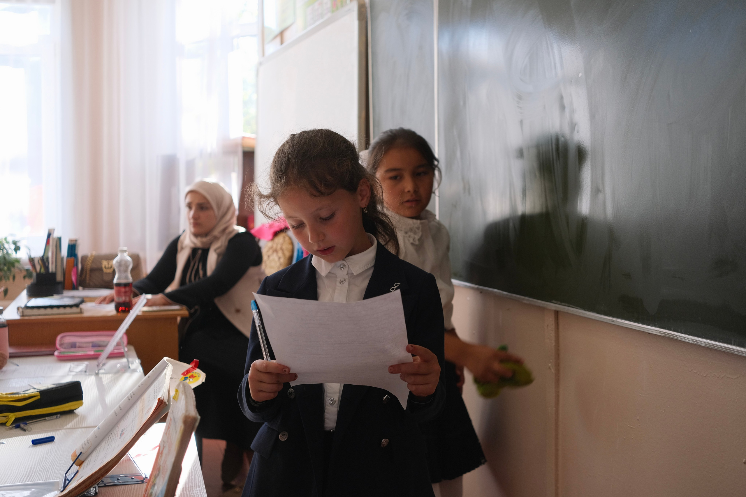 Средняя школа с. Архыз, Карачаево-Черкессия. Фотограф Евгений Андреев