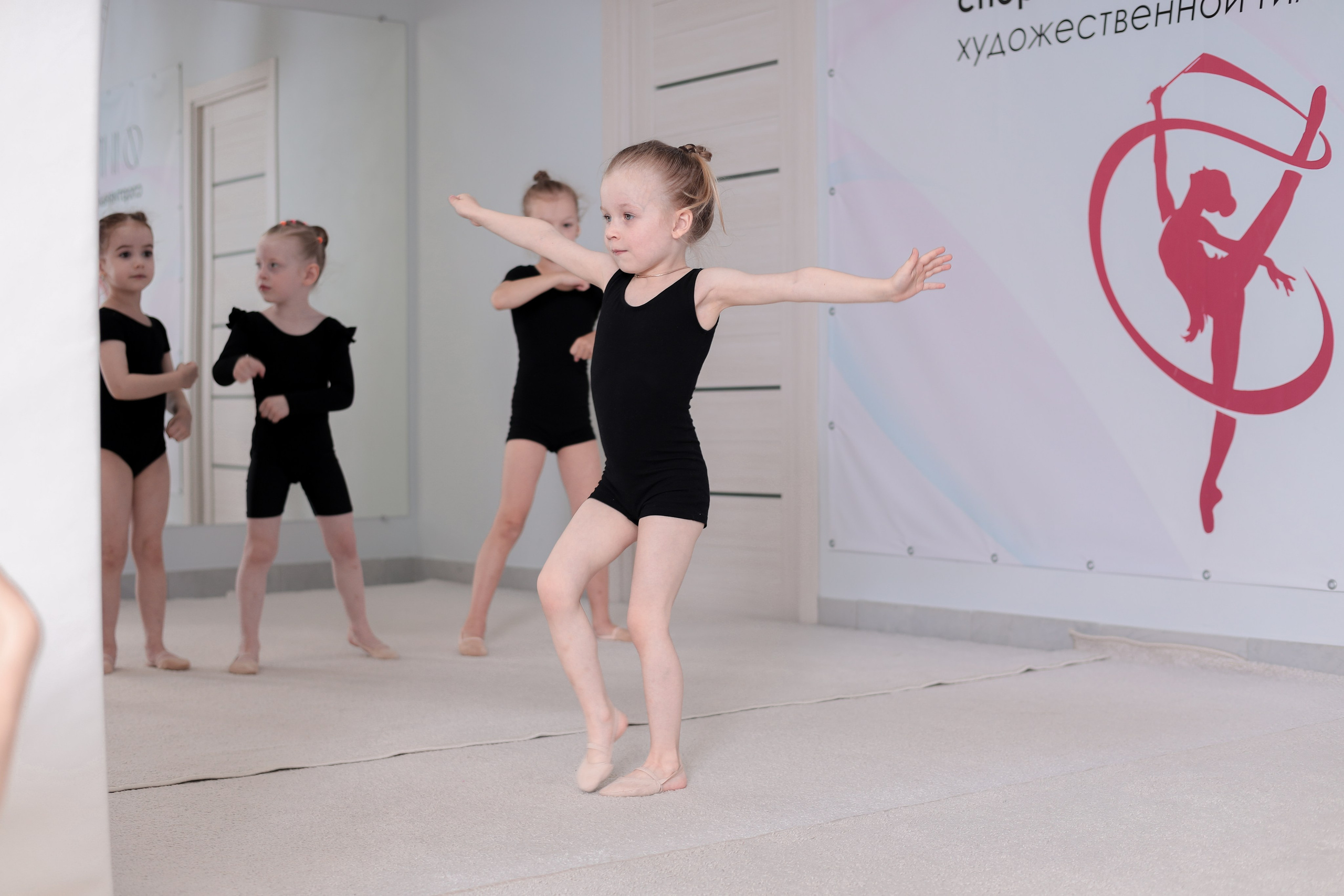 Открытый урок гимнастика. Фотограф Надршина Лилия