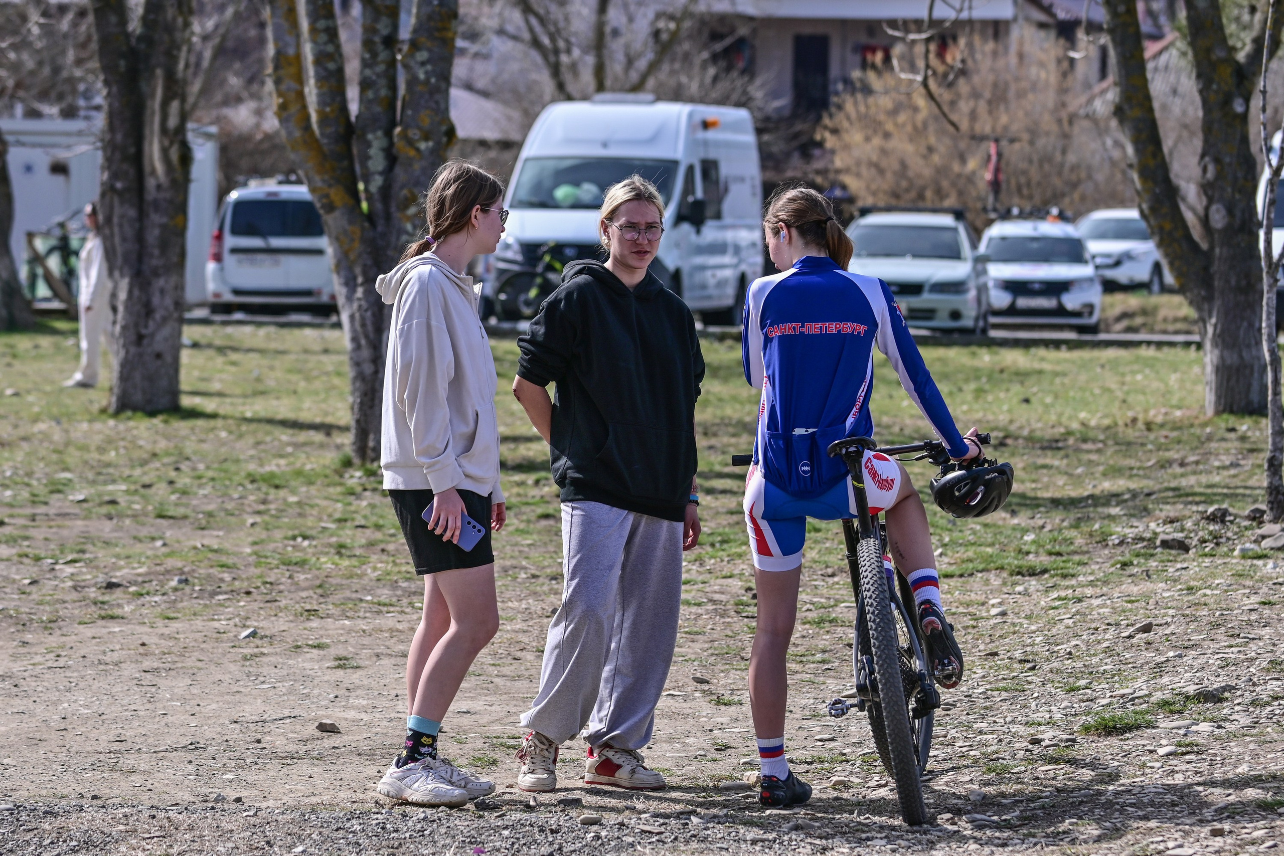 Маунтинбайк, кросс-кантри в Архипо-Осиповке 16 марта 2025. Спортивный фотограф, фотожурналист Павел Ларькин