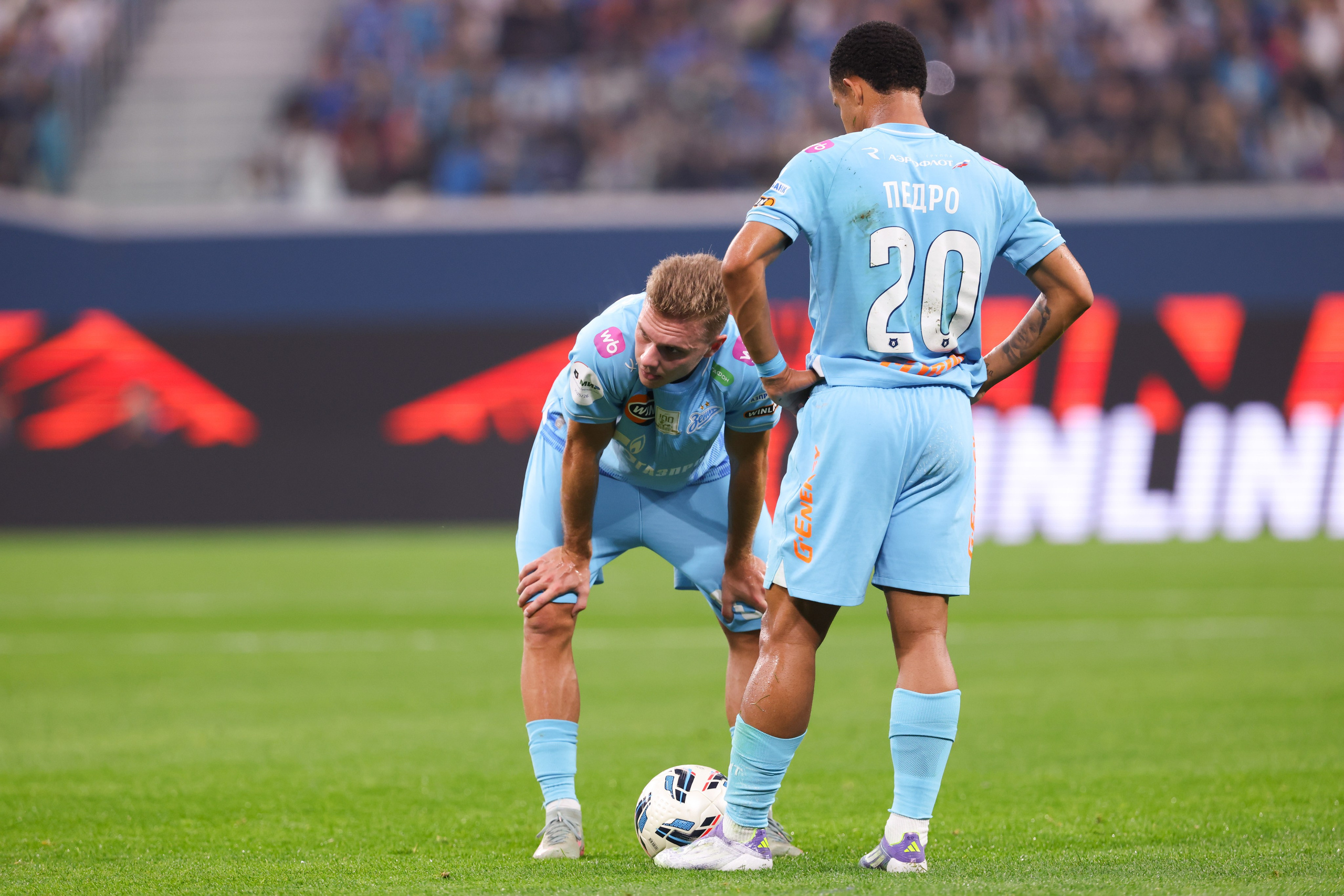 ФК «Зенит» — ФК «Пари НН» 30.08.2025. Спортивный и репортажный фотограф Антон Тереханов