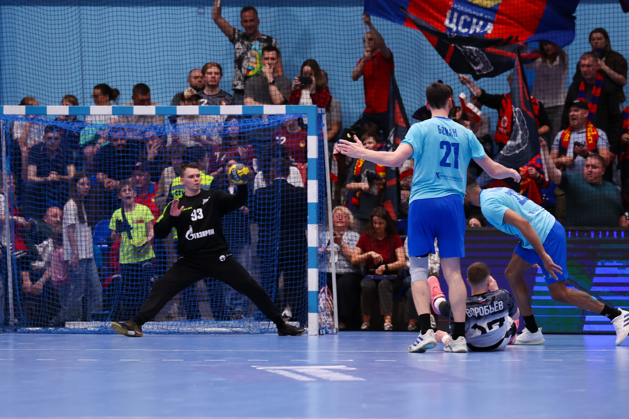 ГК Зенит — ГК ЦСКА финал ЧР2024/25 3 игра 28.05.2025. Спортивный и репортажный фотограф Антон Тереханов