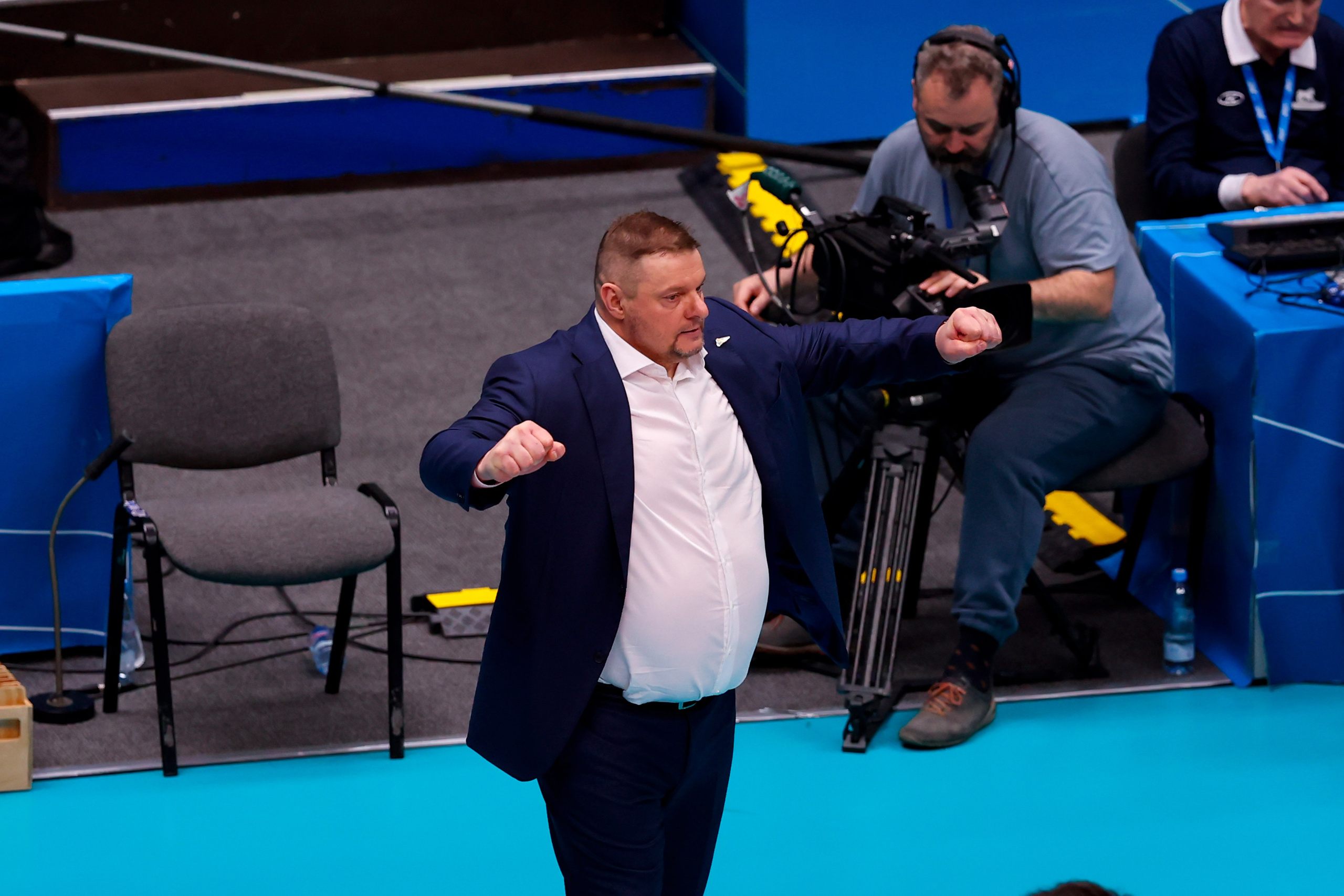 ВК Зенит — ВК Белогорье 08.04.2025. Спортивный и репортажный фотограф Антон Тереханов