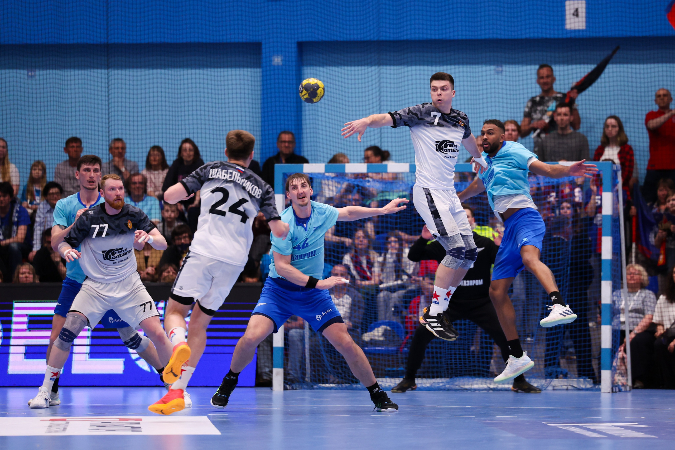 ГК Зенит — ГК ЦСКА финал ЧР2024/25 3 игра 28.05.2025. Спортивный и репортажный фотограф Антон Тереханов