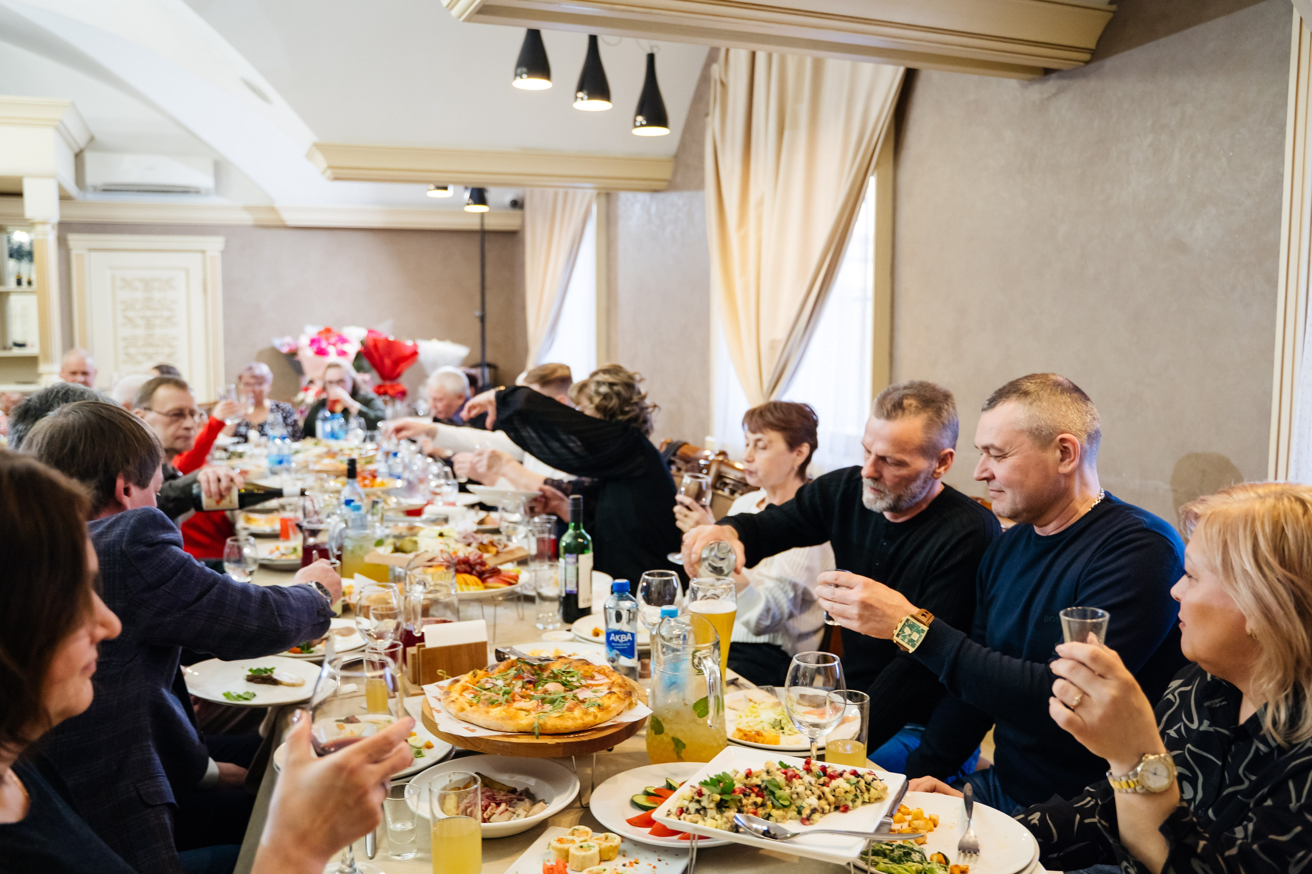 День рождения Людмилы. Видеограф и Фотограф в Челябинске Ксения и Владимир Рюмины