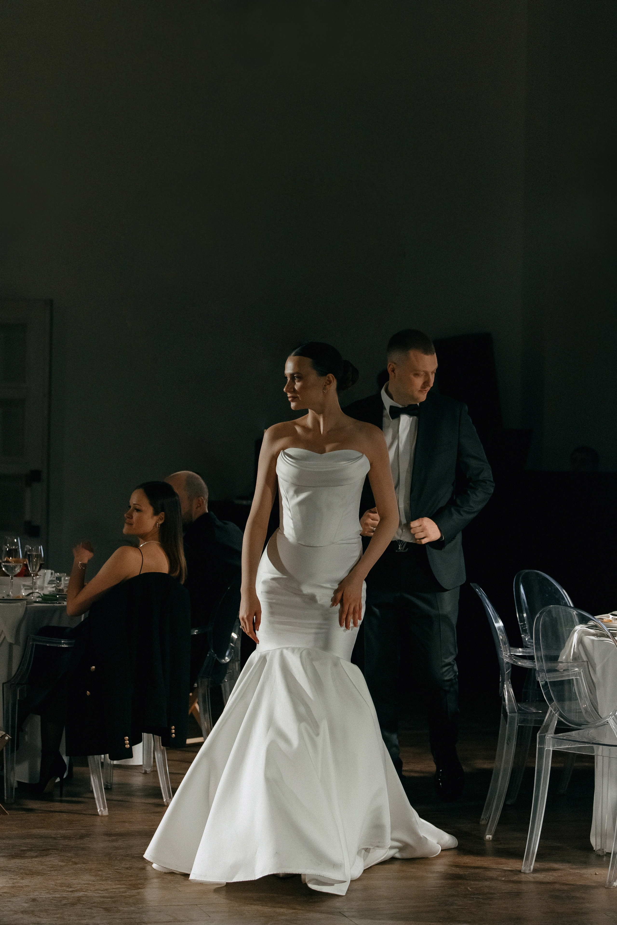 Свадебный банкет на вилле Политика. Свадебный фотограф Москва