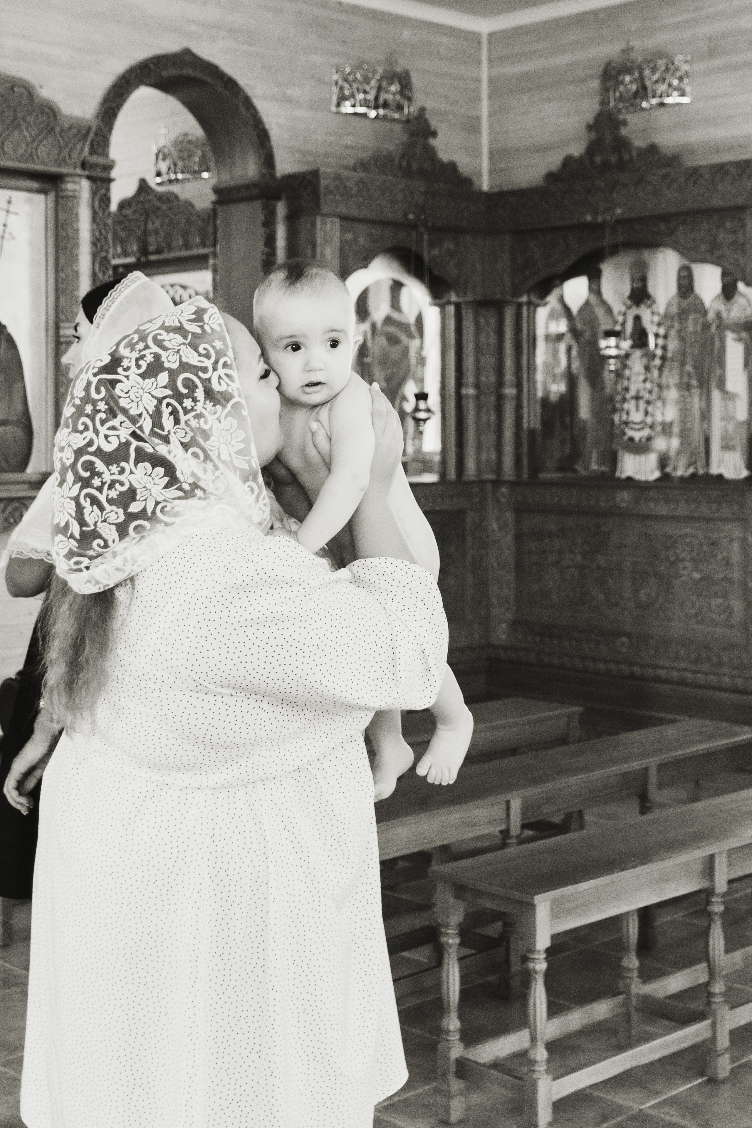 Крещение Демьяна. Семейный и детский фотограф Кущ Наташа