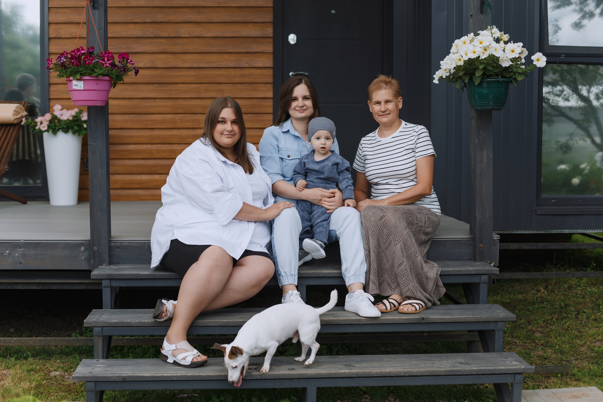 Большое Олино семейство. Профессиональный фотограф Надежда Антонова