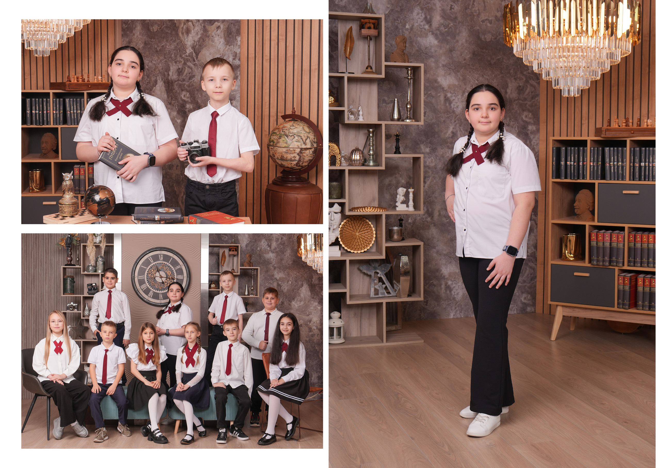 ШКОЛА 93 4 В. Красивый выпускной альбом в Краснодаре