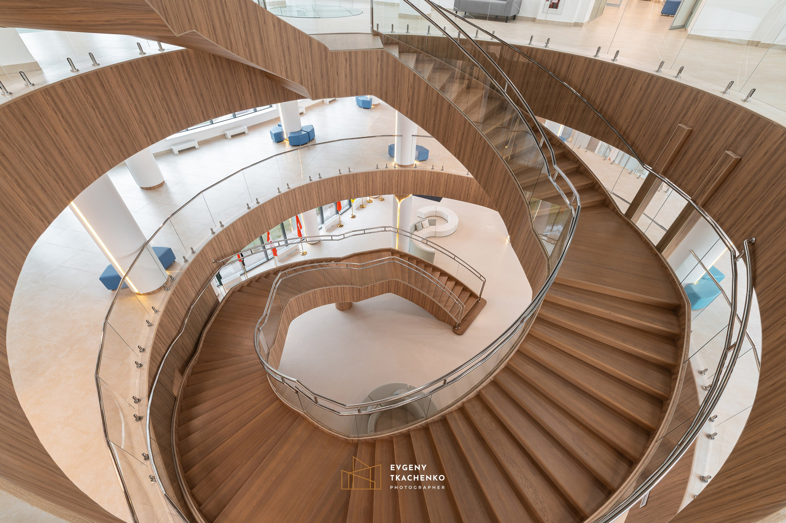 Kazakhstan International School, г. Астана. Архитектурный и интерьерный фотограф в Казахстане