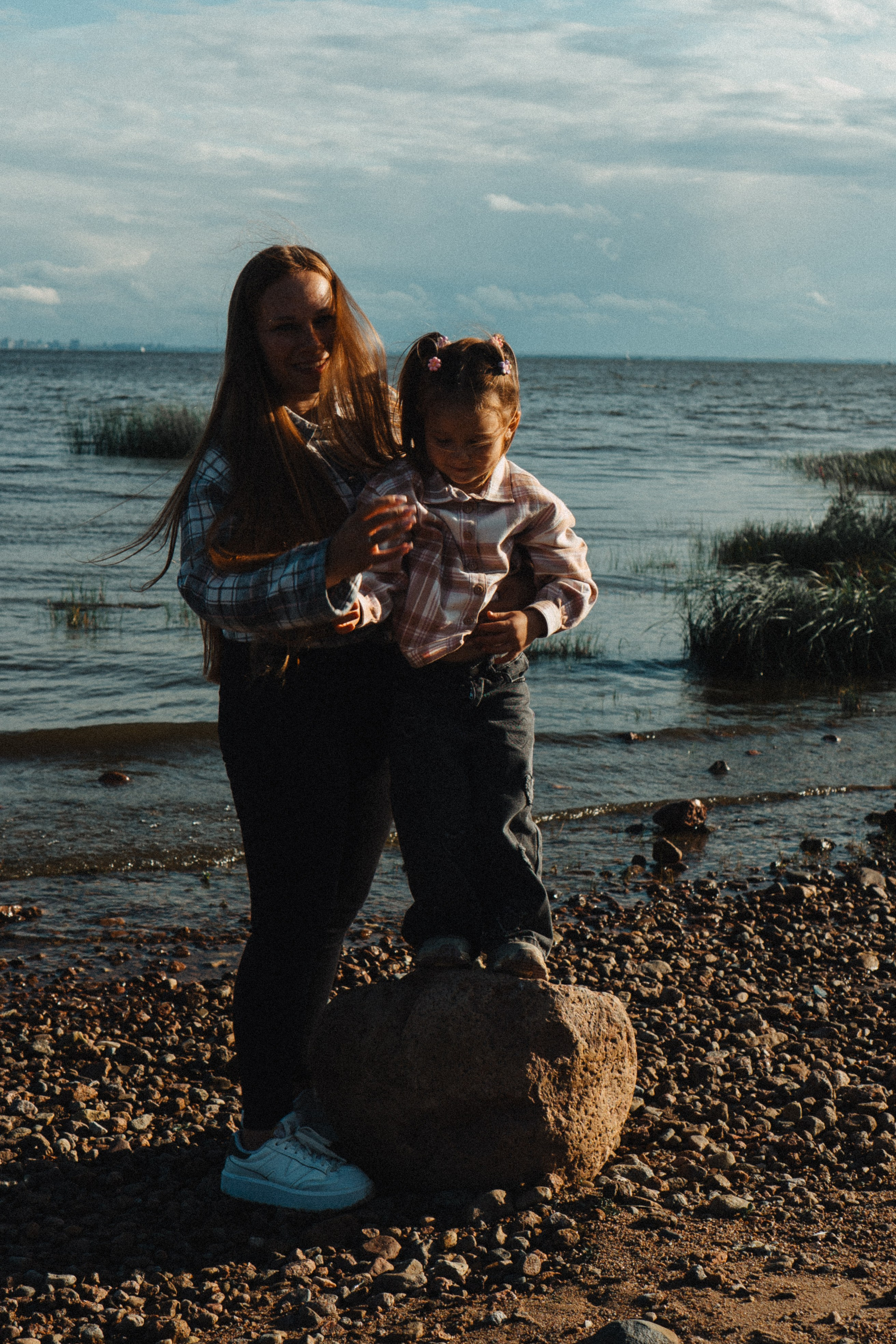 МАМА И ДОЧКА НА ФИНСКОМ ЗАЛИВЕ. Профессиональный фотограф, Санкт-Петербург — Виктория Богомолова