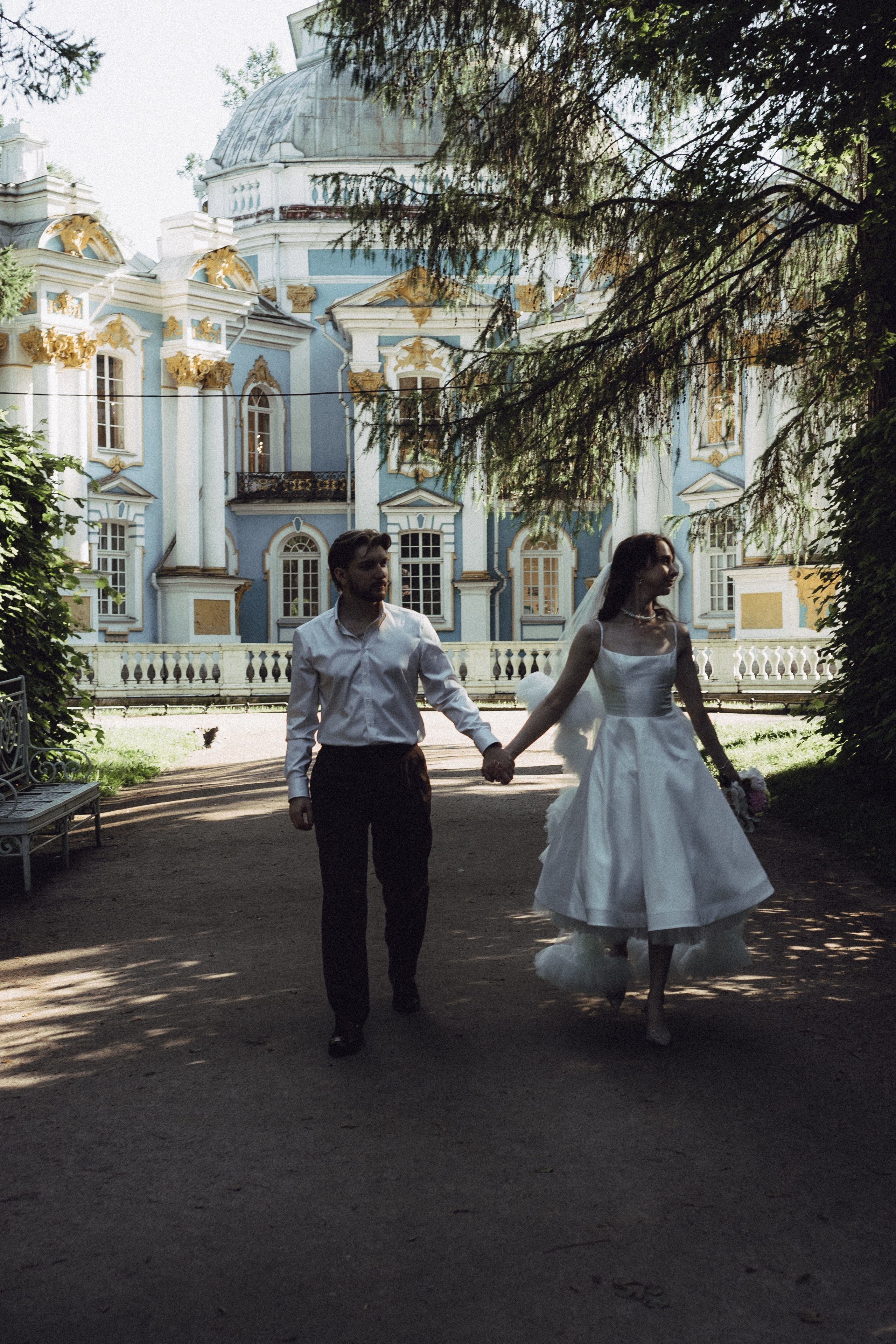 СВАДЕБНАЯ ФОТОСЕСИСИЯ В ГОРОДЕ ПУШКИН. Профессиональный фотограф, Санкт-Петербург — Виктория Богомолова